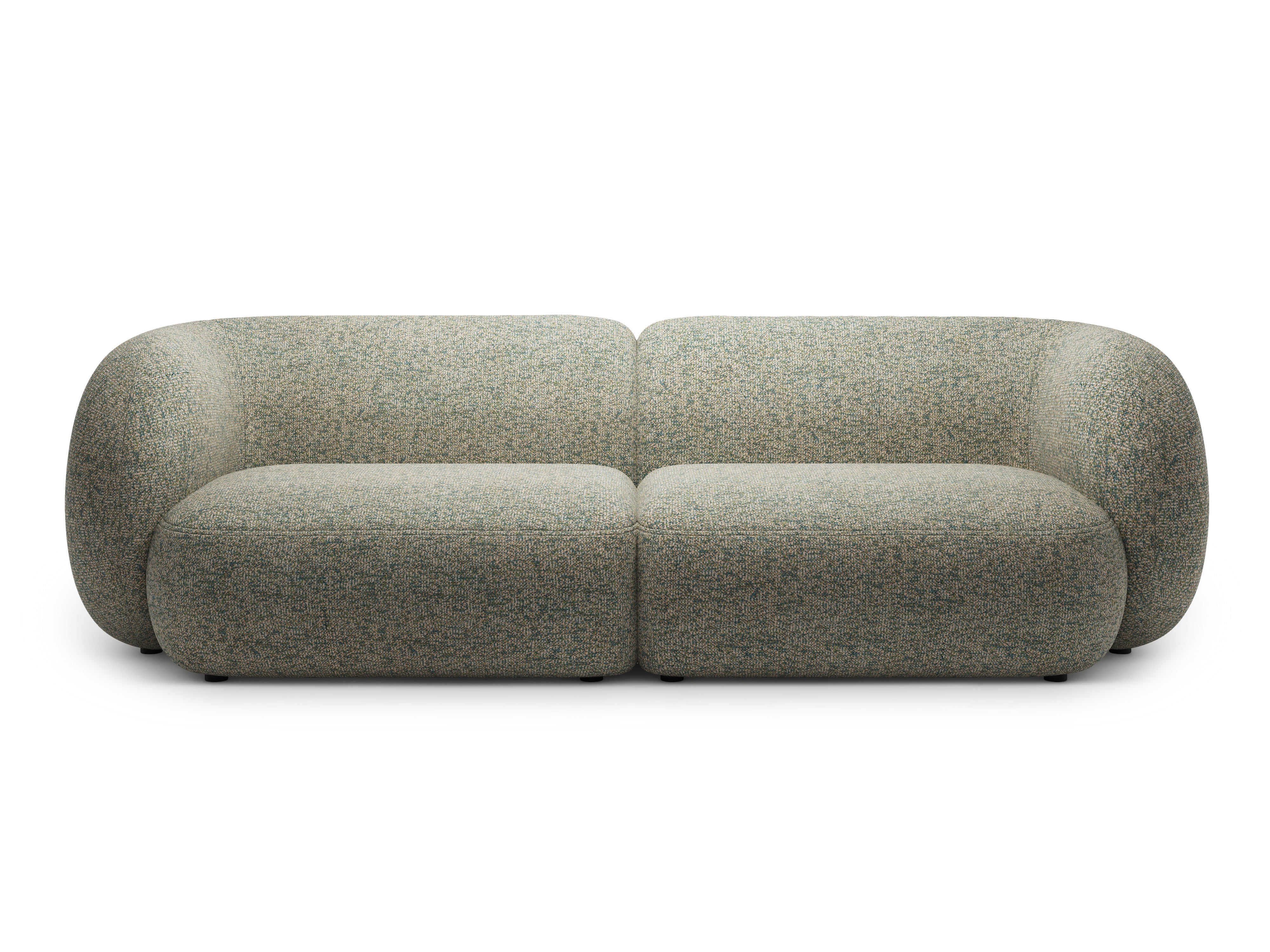 4-seater Sofa KATE light green mélange