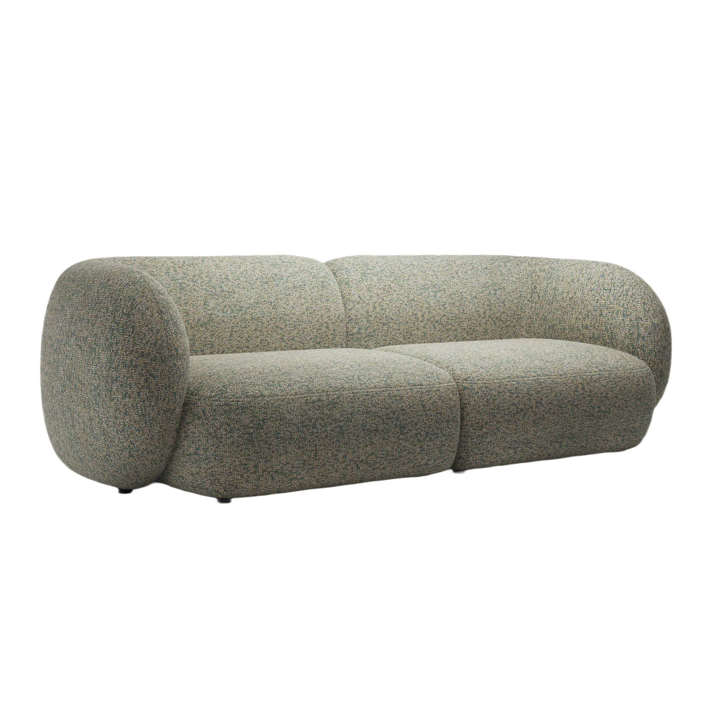 4-seater Sofa KATE light green mélange