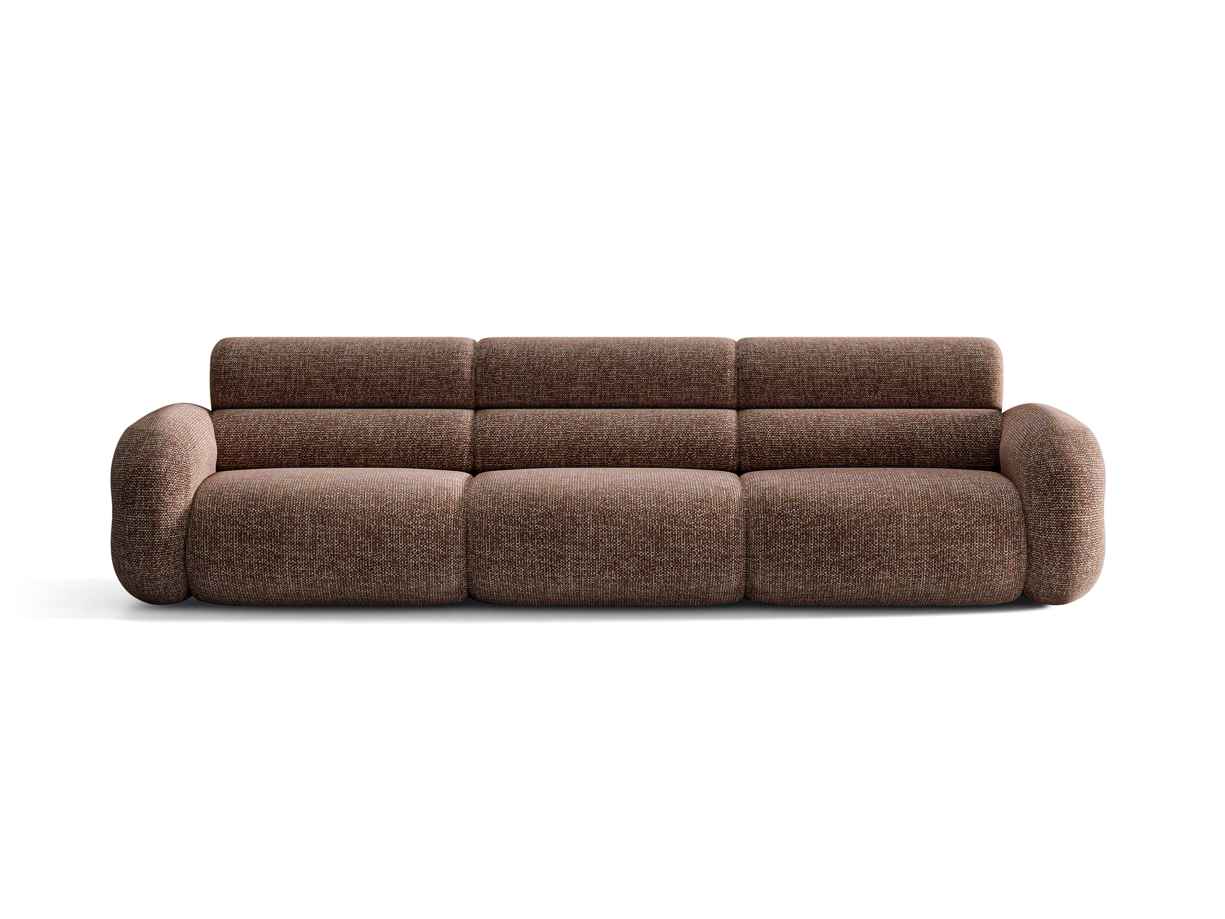 Sofa 4-osobowa NEO brązowy melanż