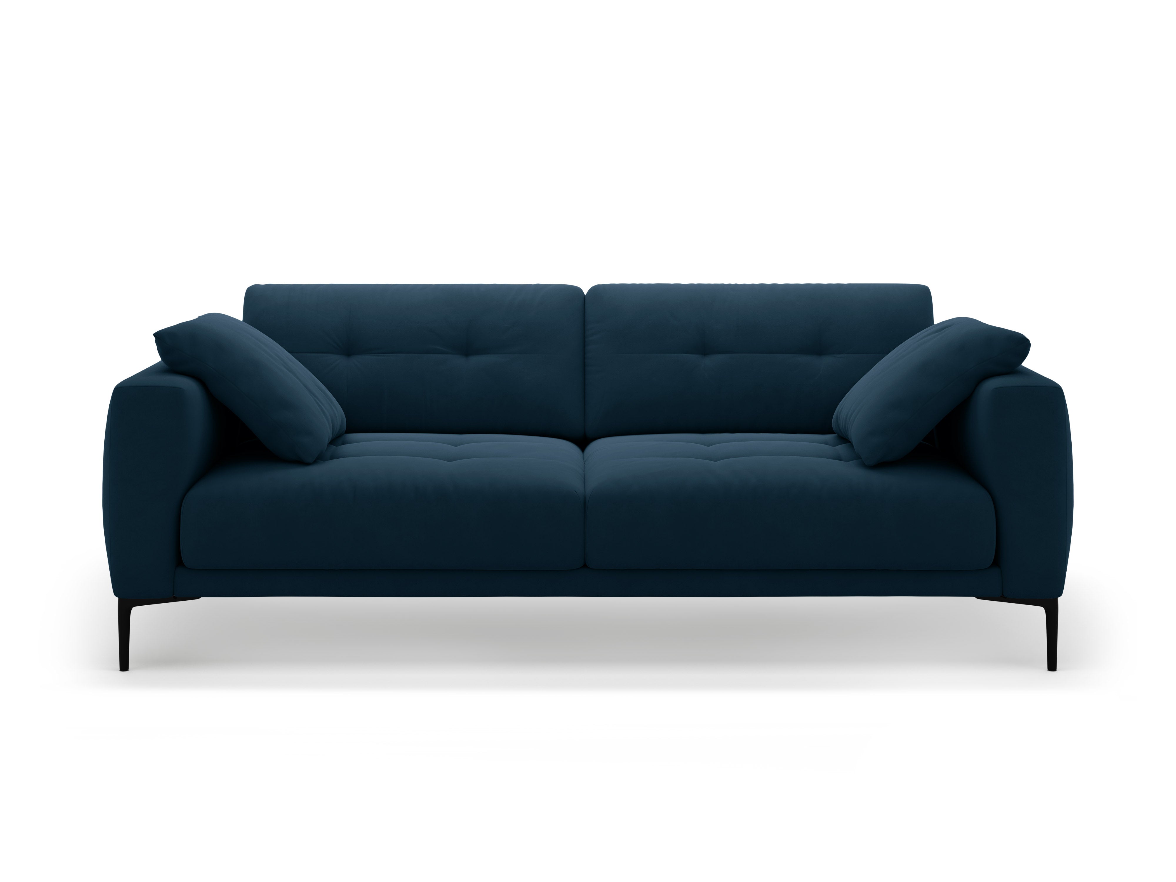 Sofa sametová 4-osobová BEMY královská modrá
