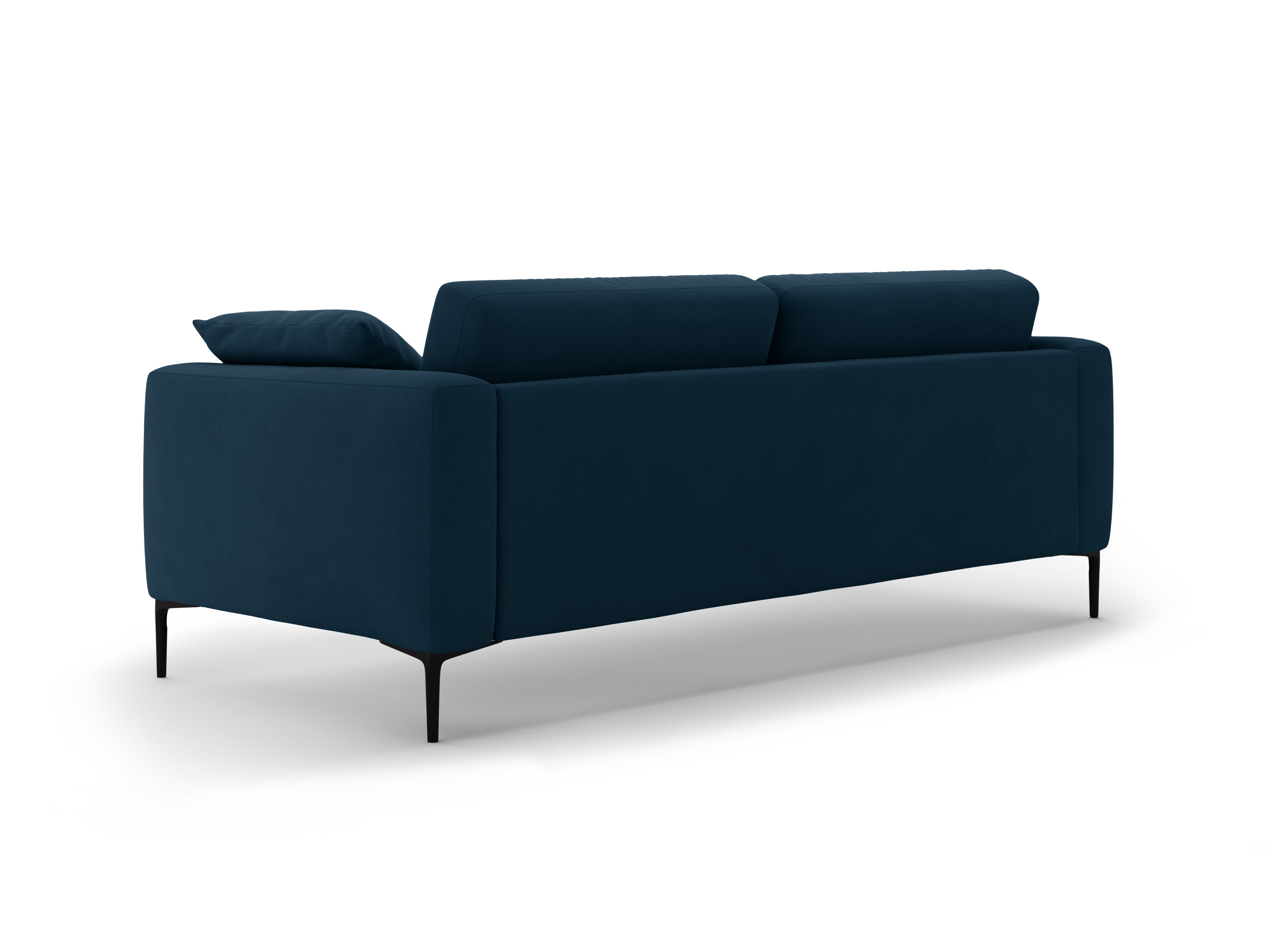 Sofa sametová 4-osobová BEMY královská modrá
