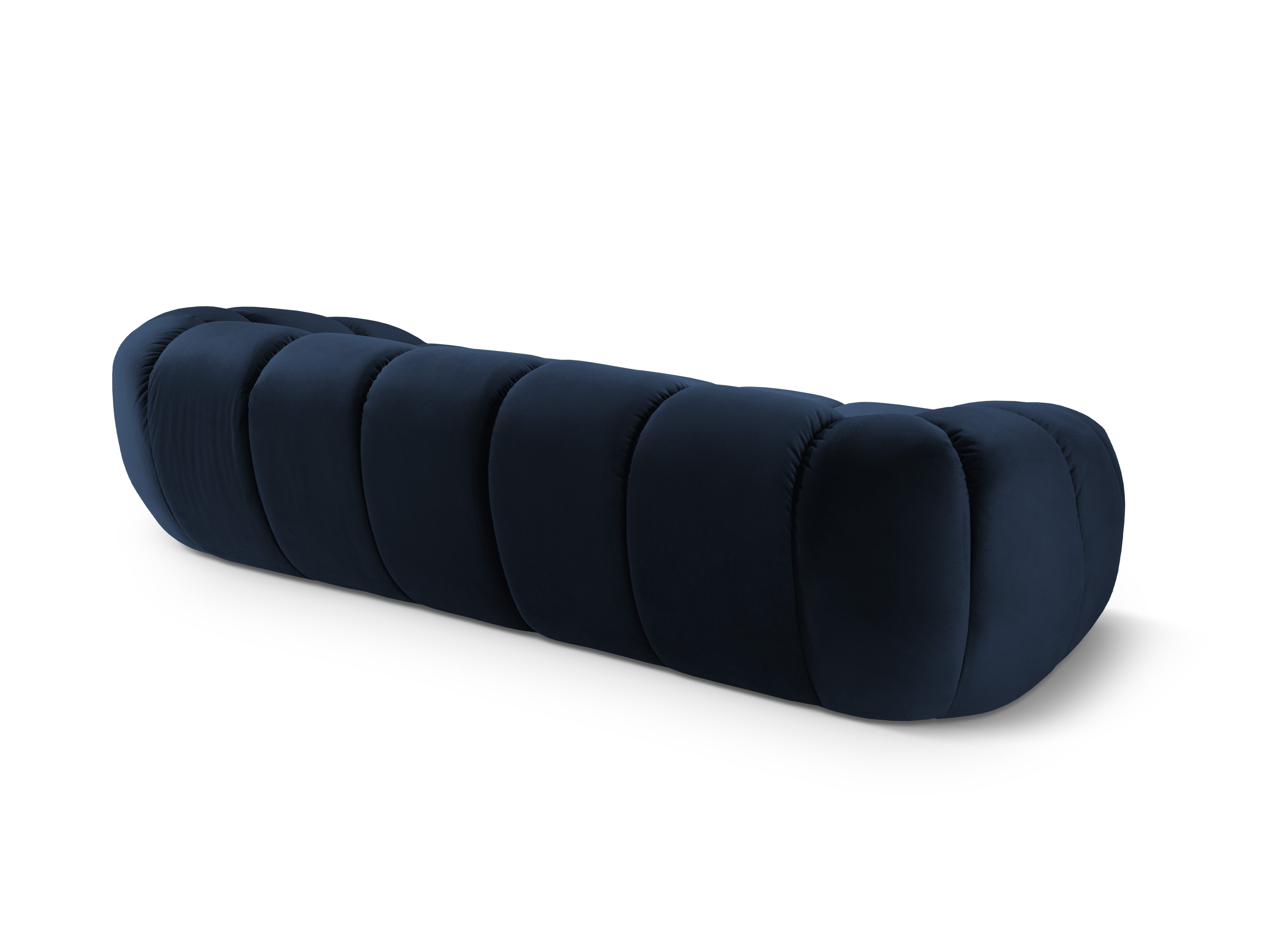 Sofa sametová 4-osobová DIANA královská modrá