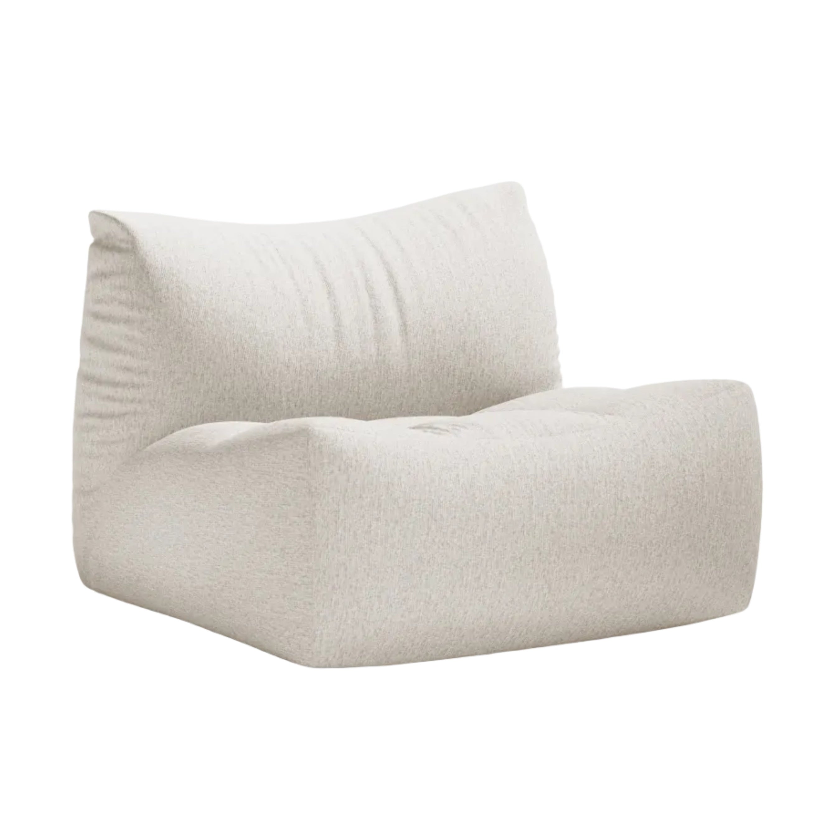 TOVE Armchair in Light Beige Chenille
