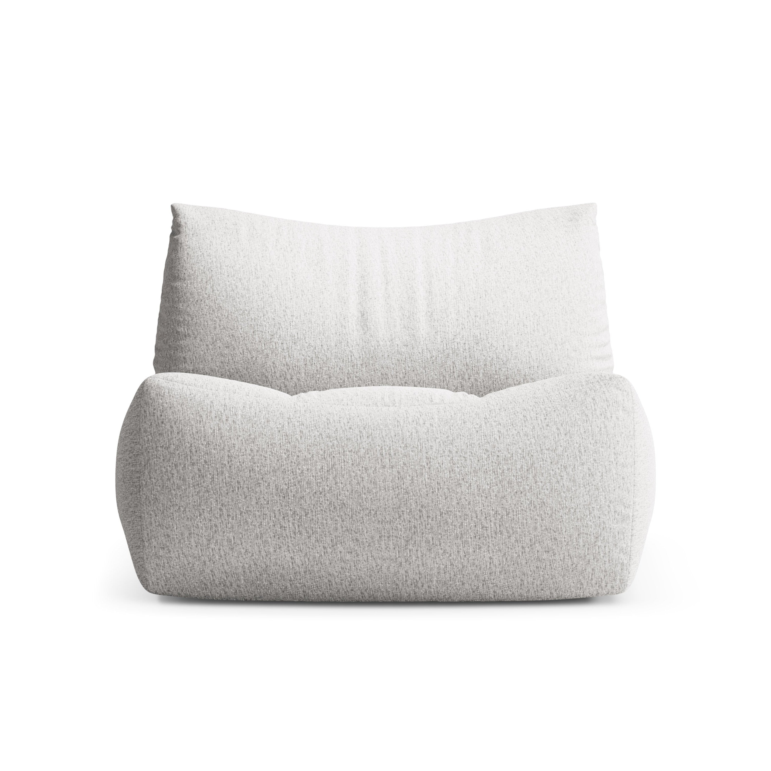 TOVE Armchair Light Gray Chenille