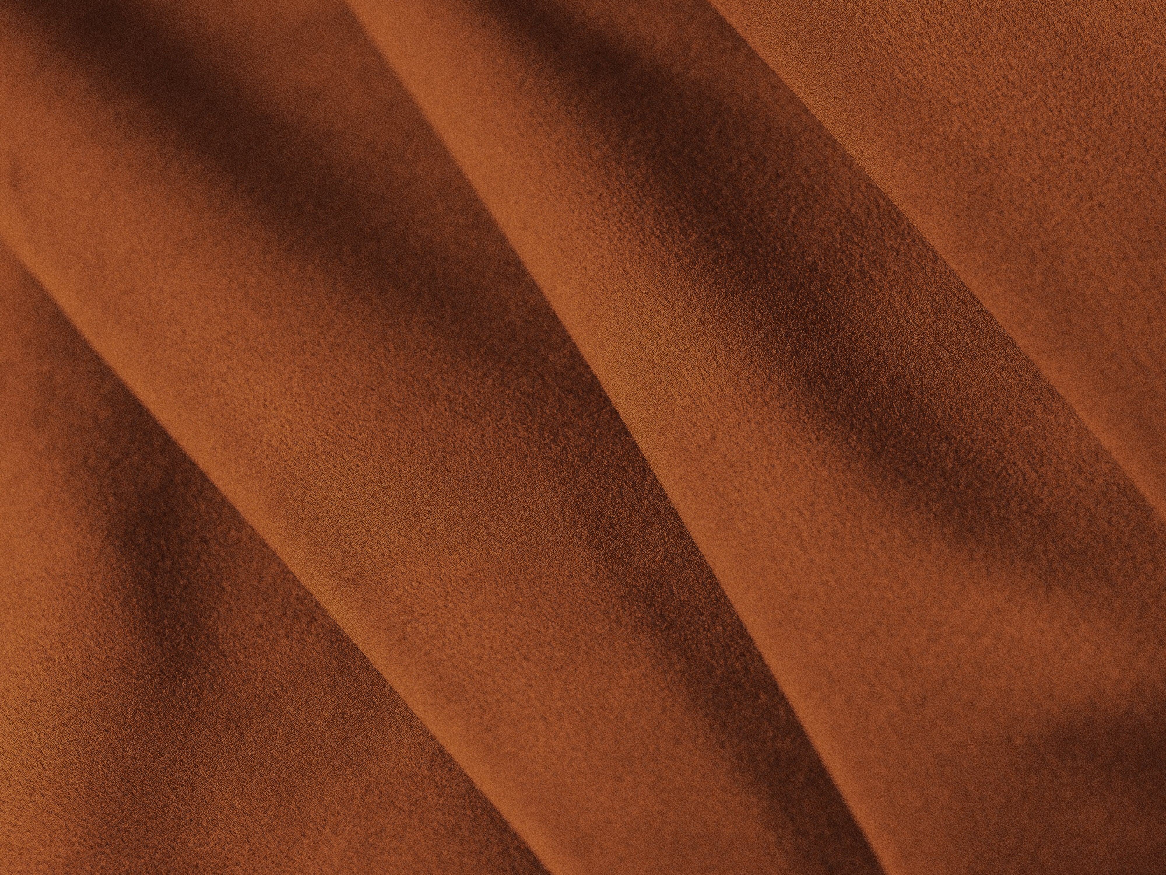 Velvet Armchair ABBY Terracotta