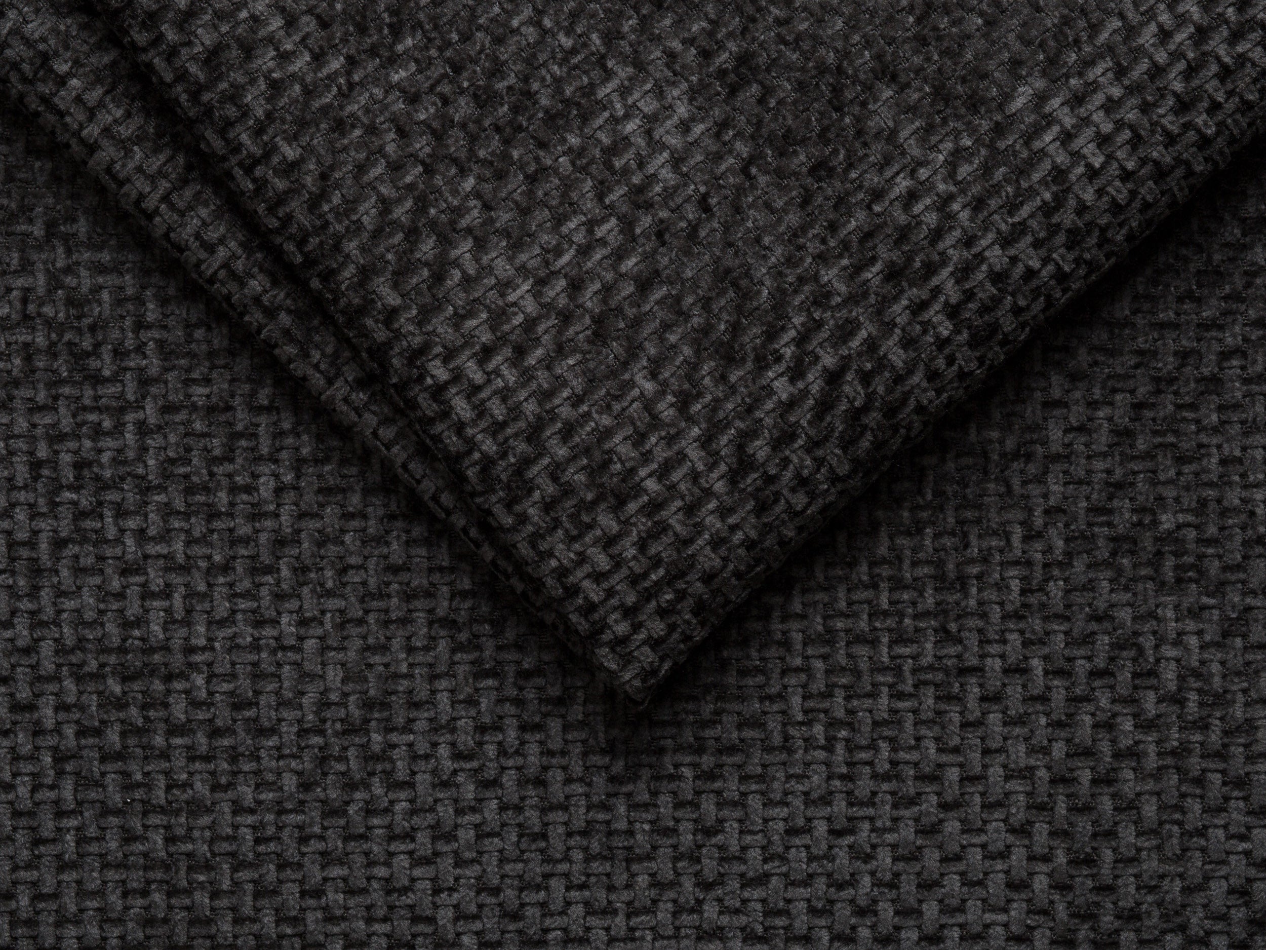 WHALE Bed Anthracite Chenille