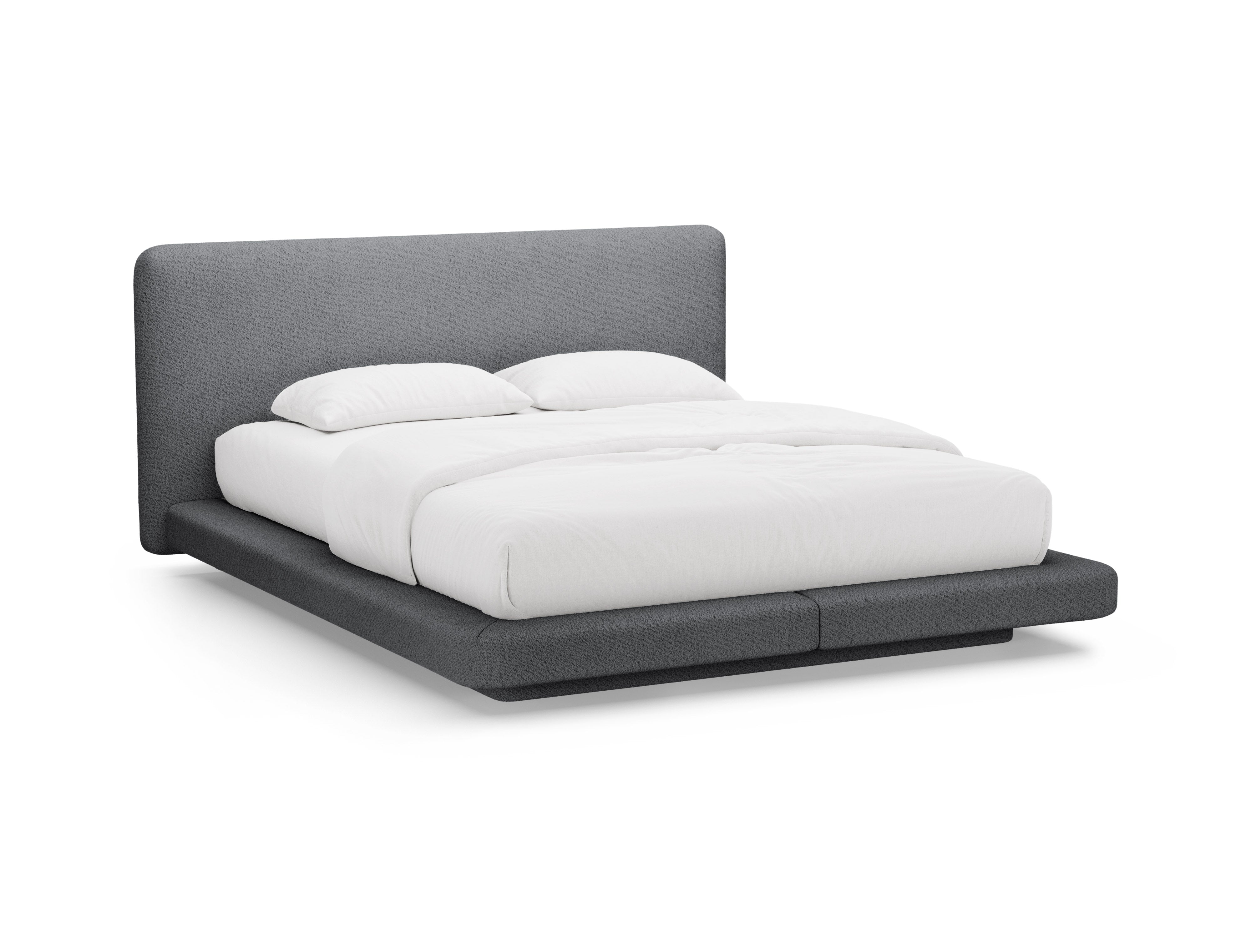 Postel LINEA tmavě šedá boucle