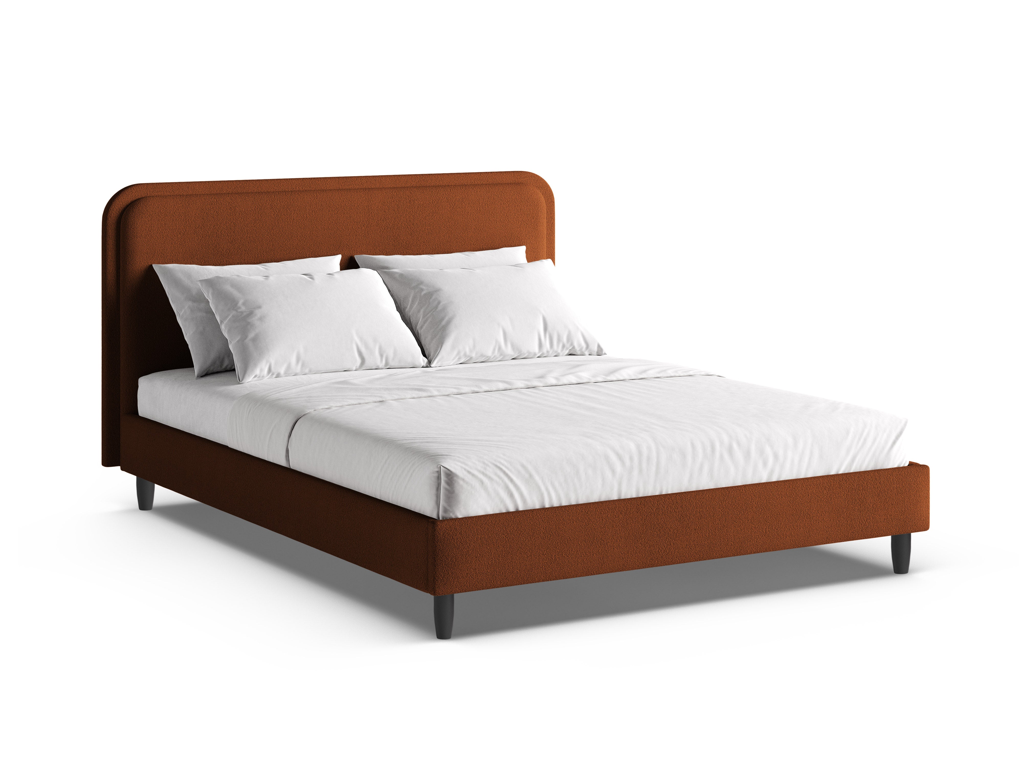 Postel AVELINE terakota boucle