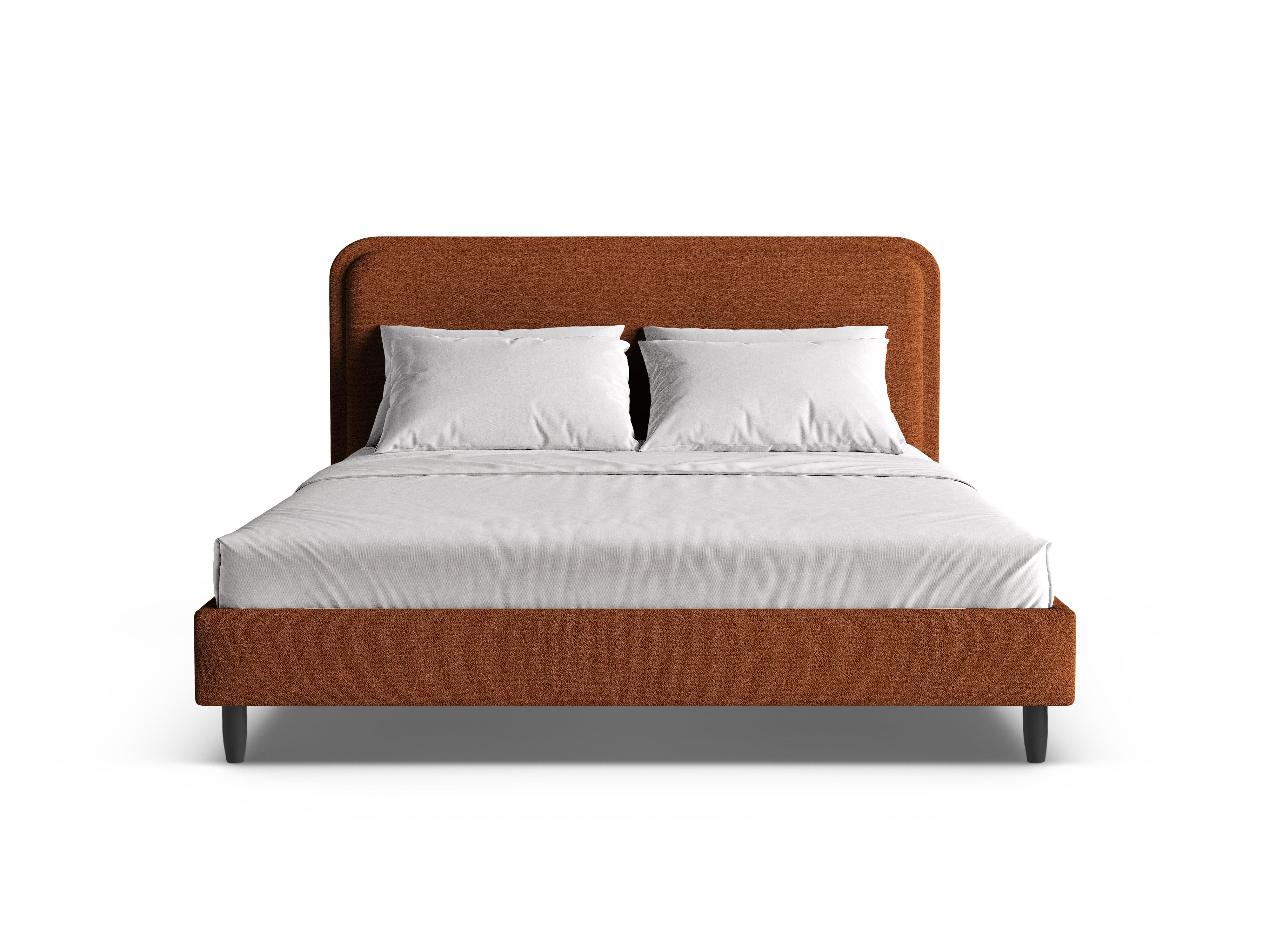 Postel AVELINE terakota boucle