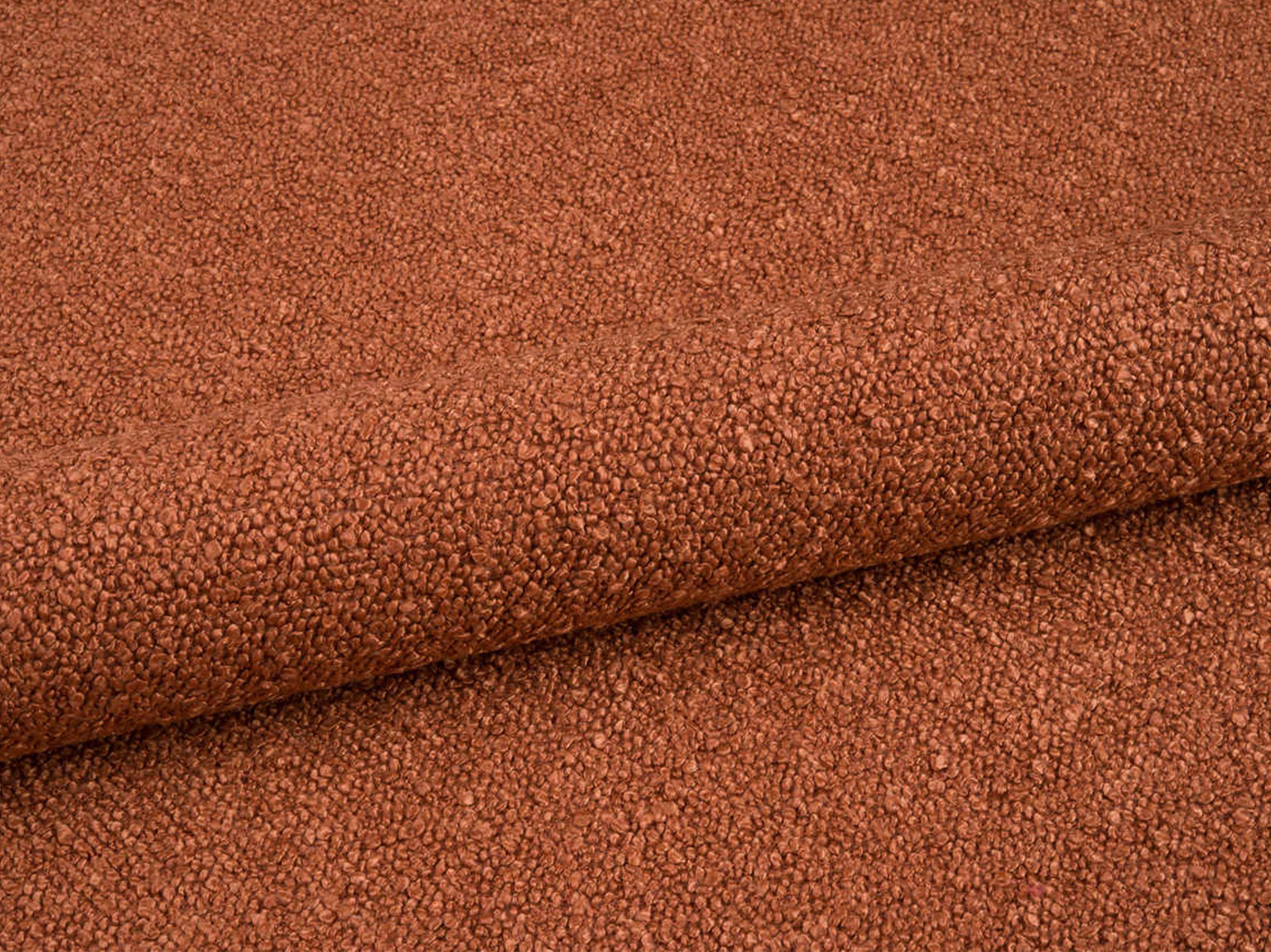 Postel AVELINE terakota boucle