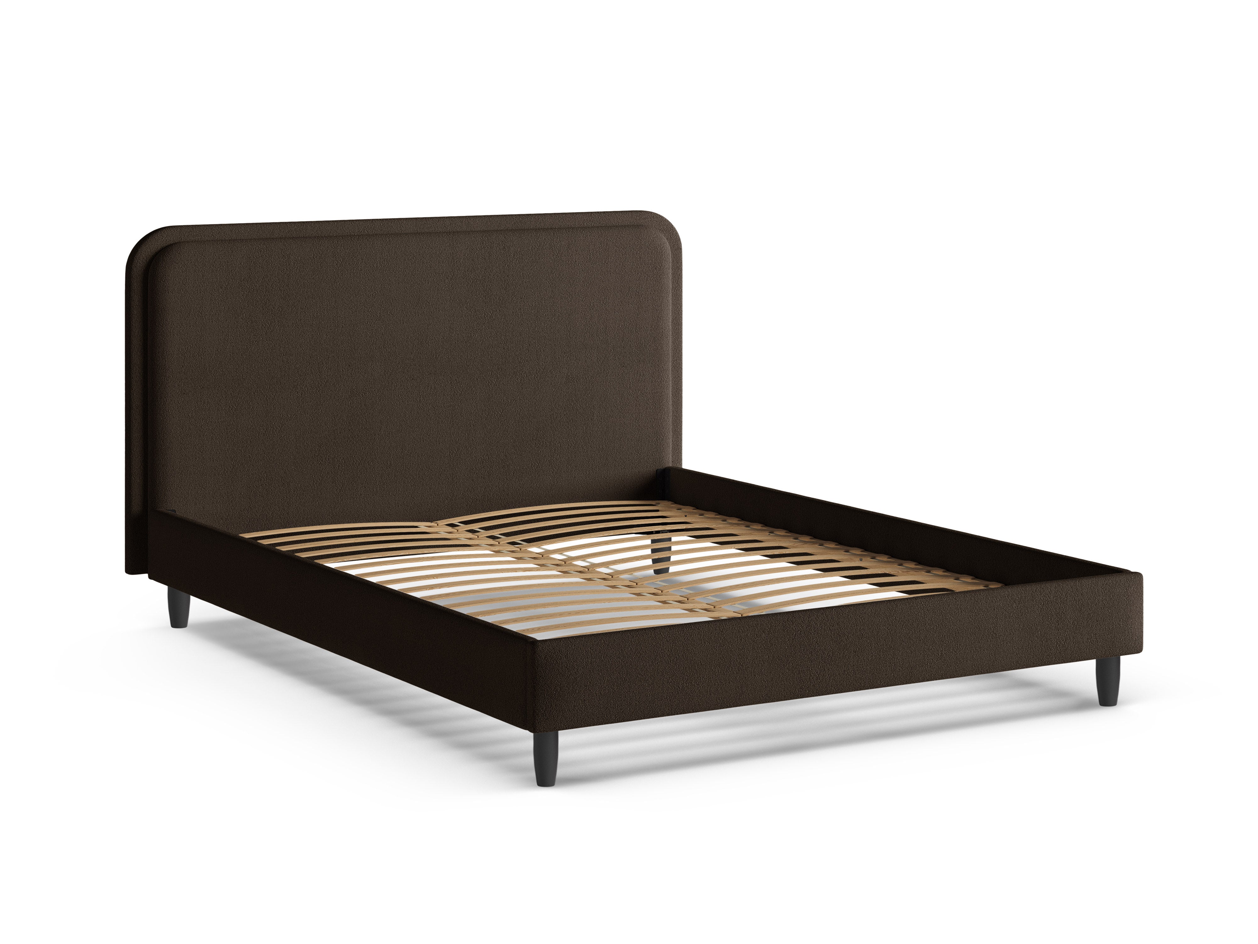 AVELINE bed brown boucle