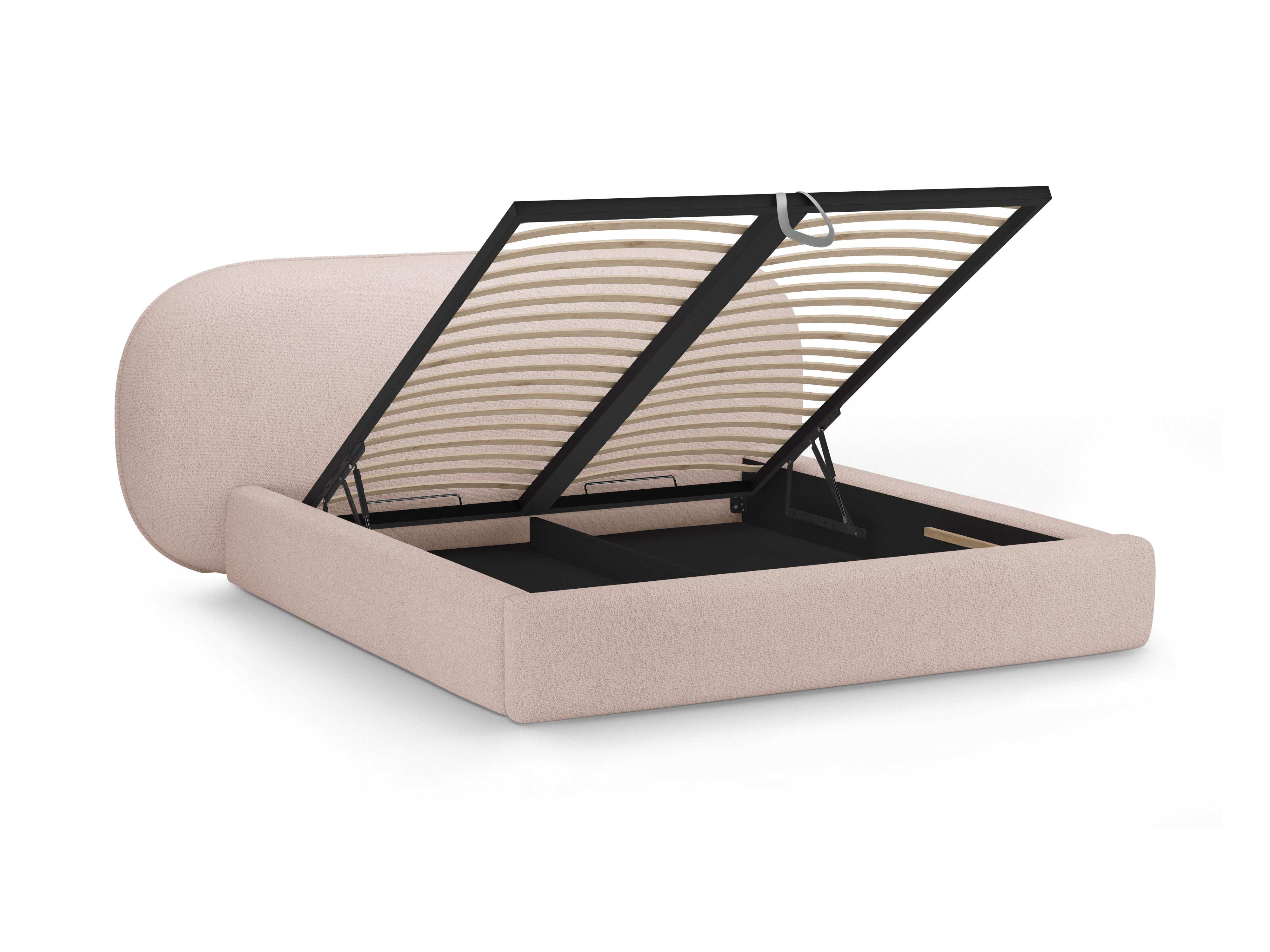 OVALO Bed Pink Boucle