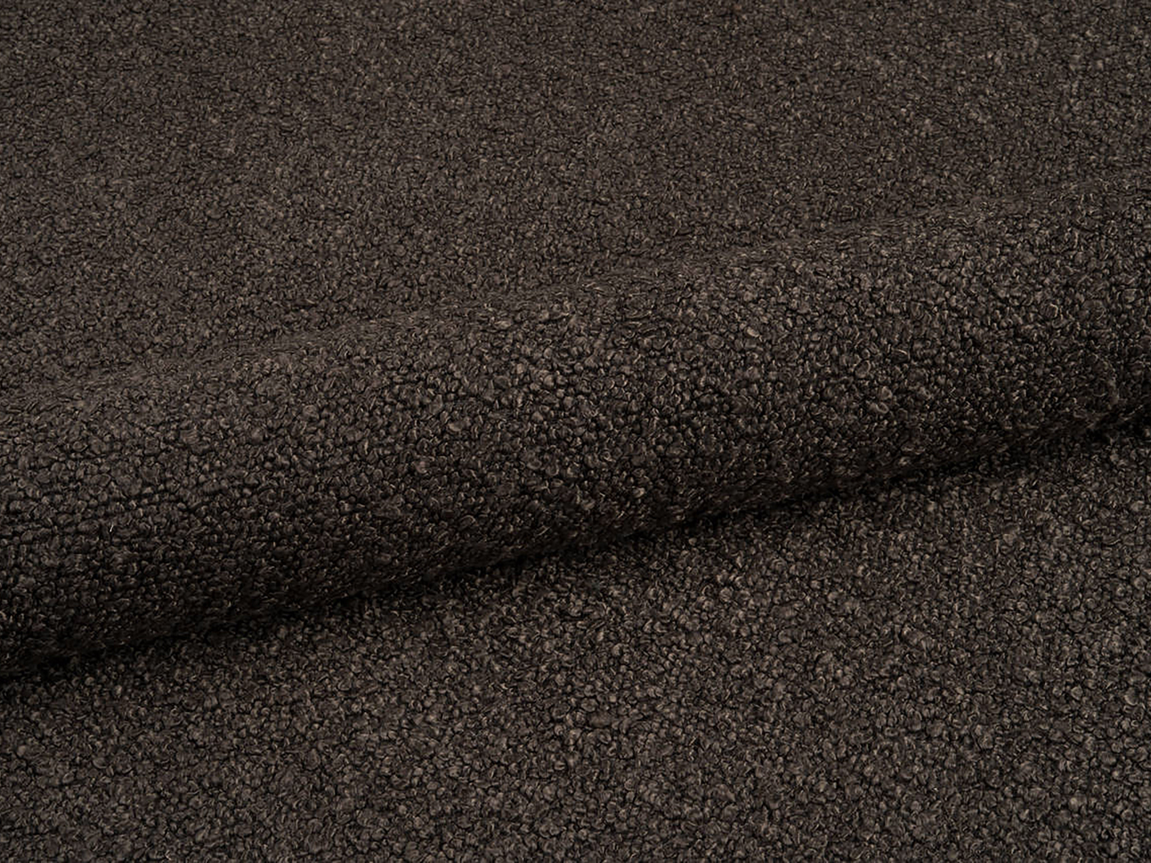 Postel OVALO hnědý boucle