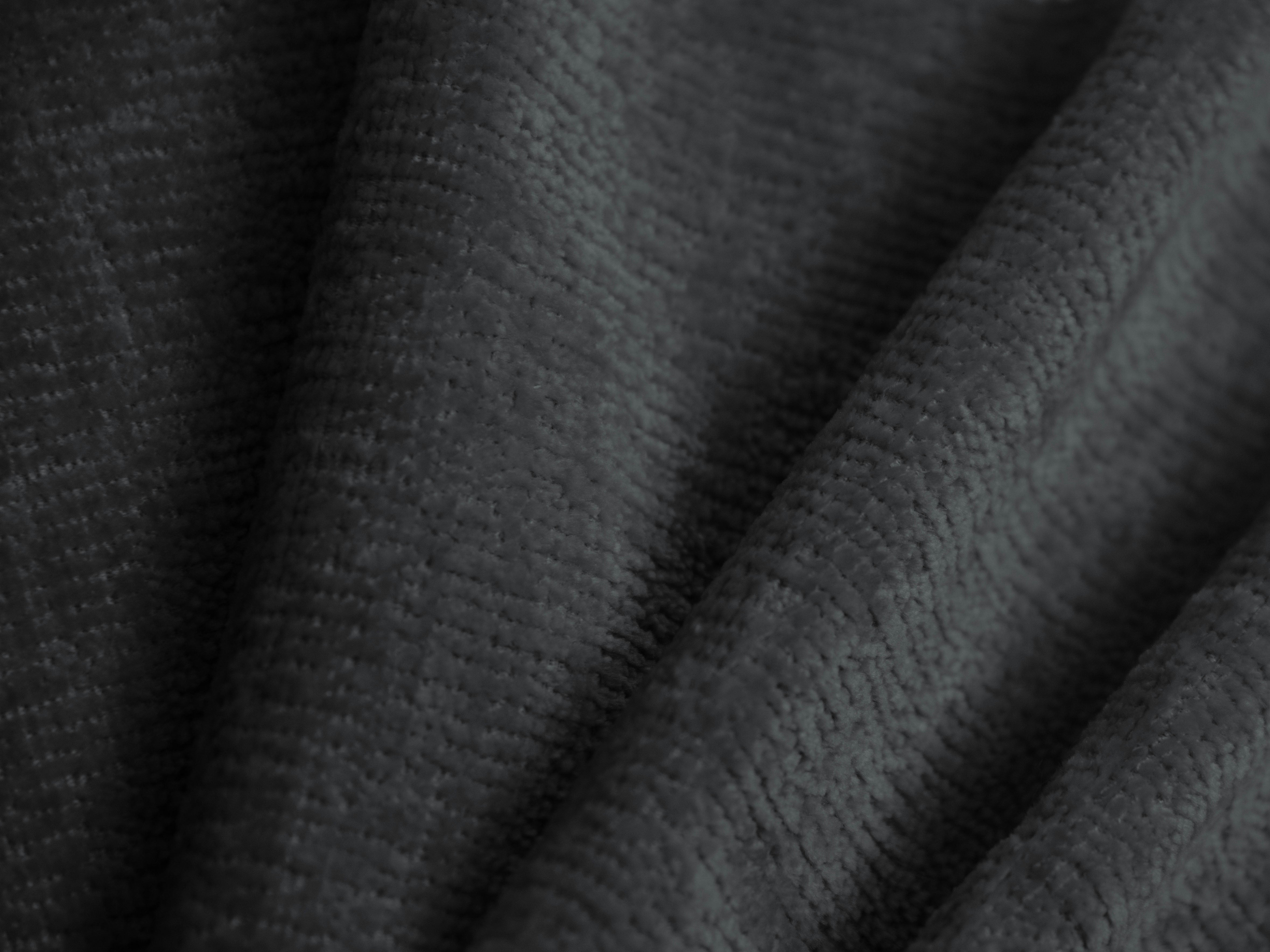 OVALO Bed Dark Gray Chenille