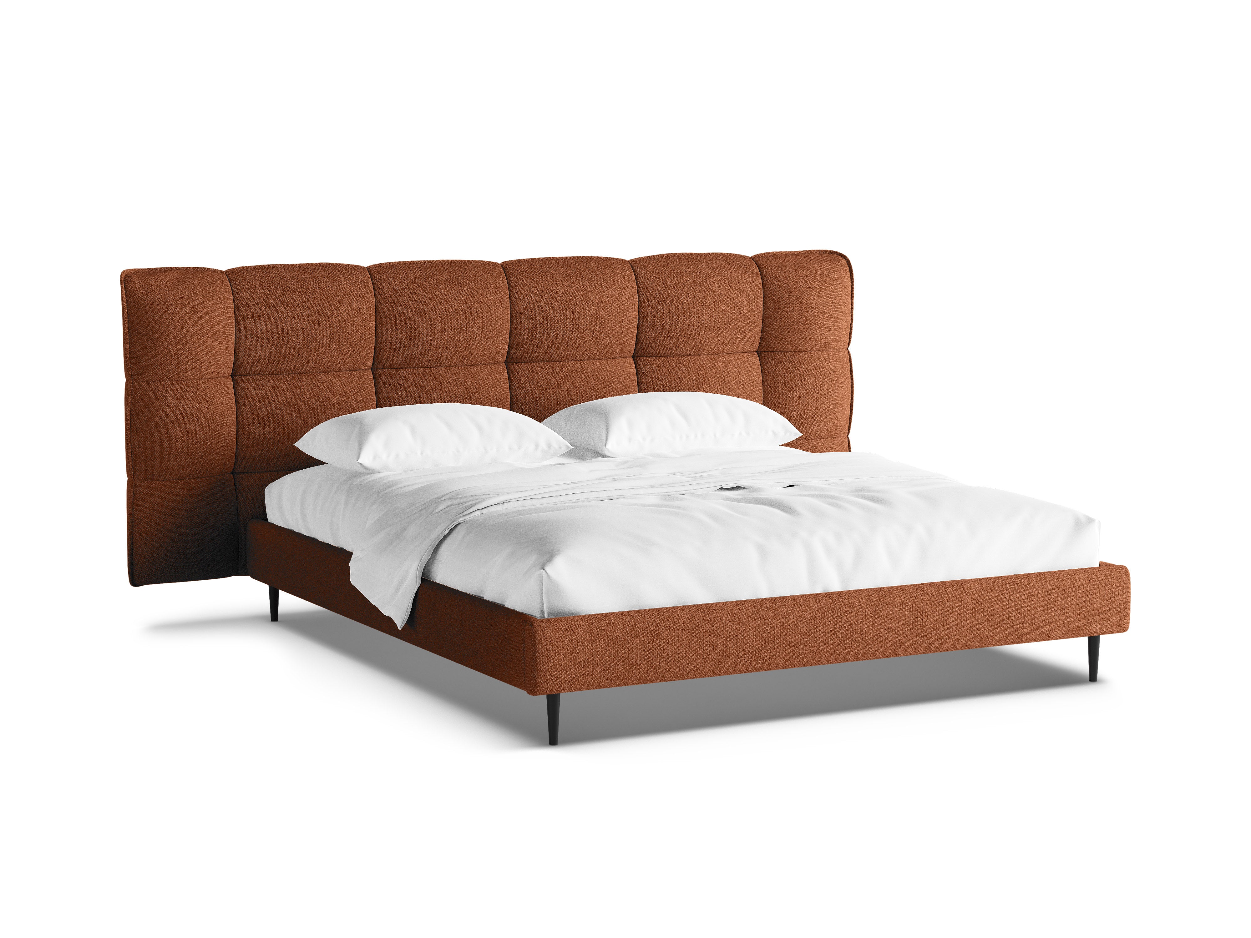 ERIC Brick Boucle Bed