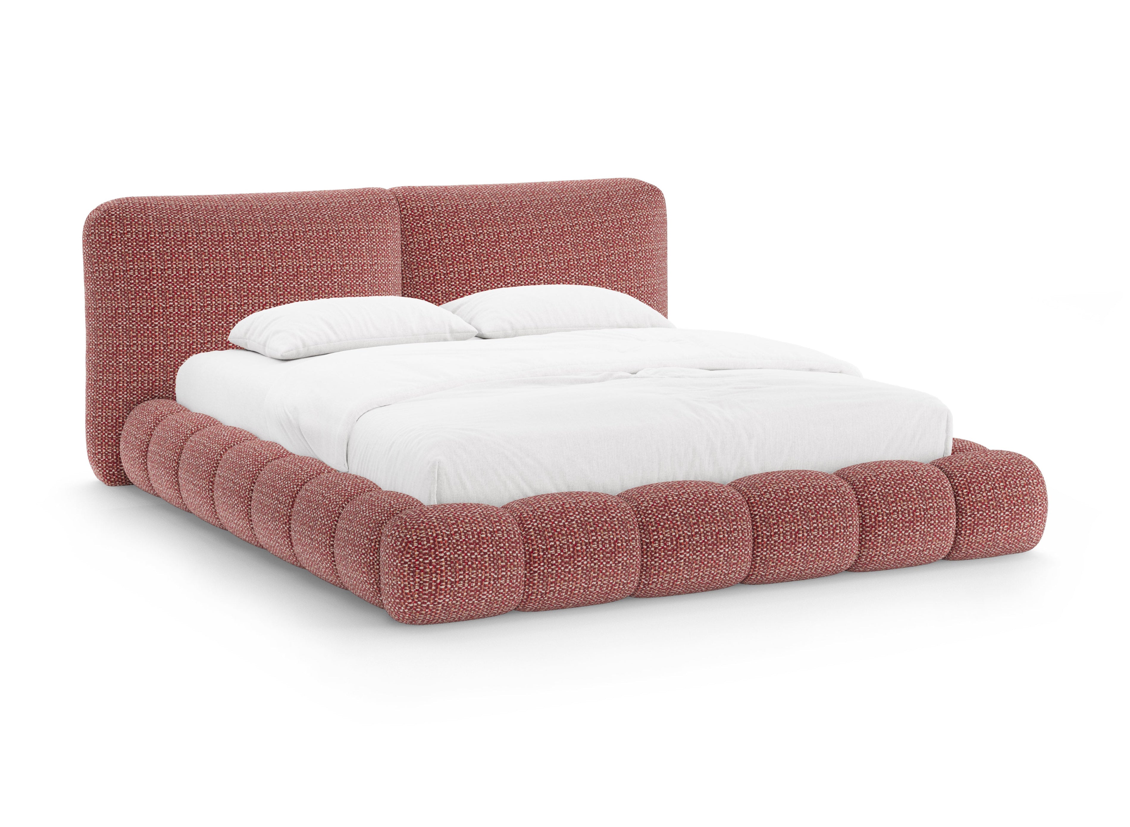 SOLANGE Bed Red Mélange
