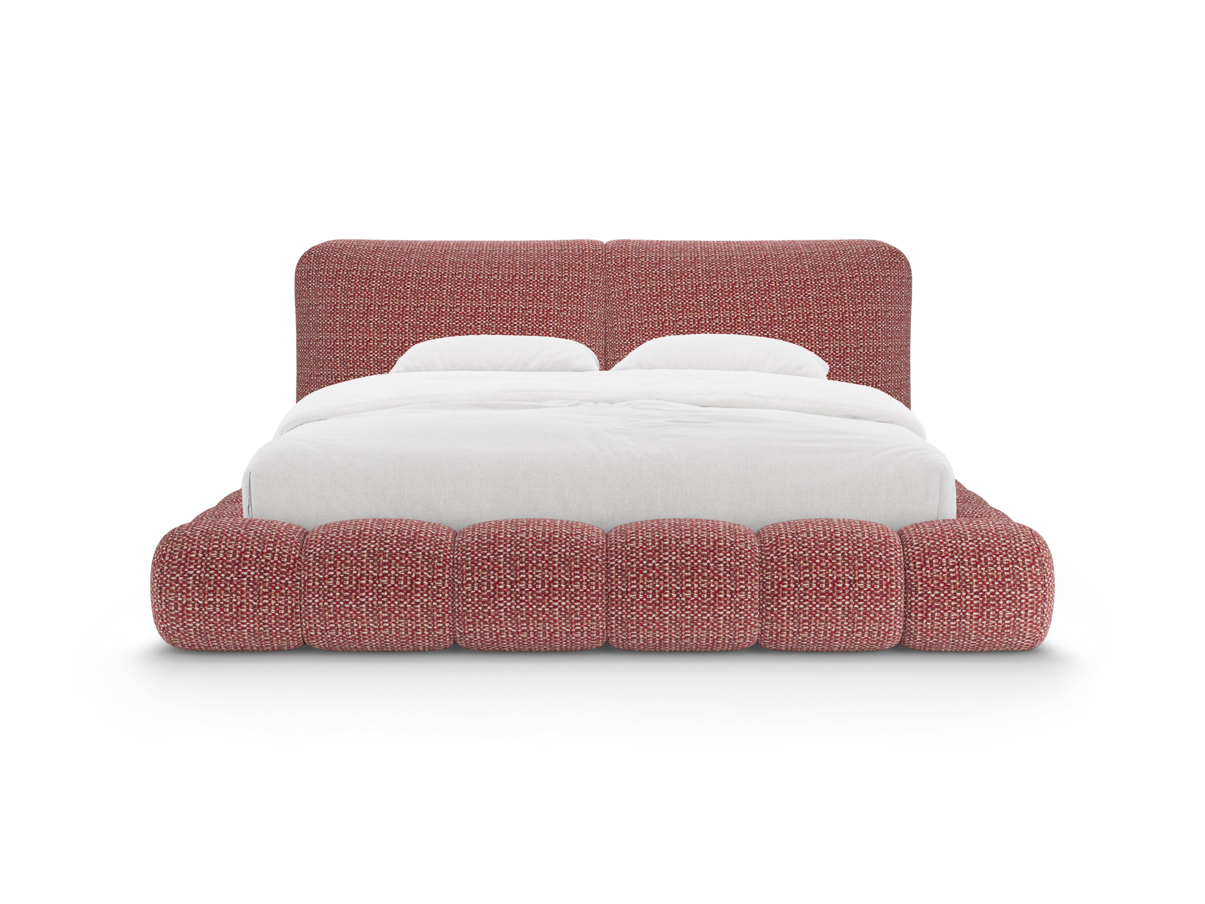 SOLANGE Bed Red Mélange
