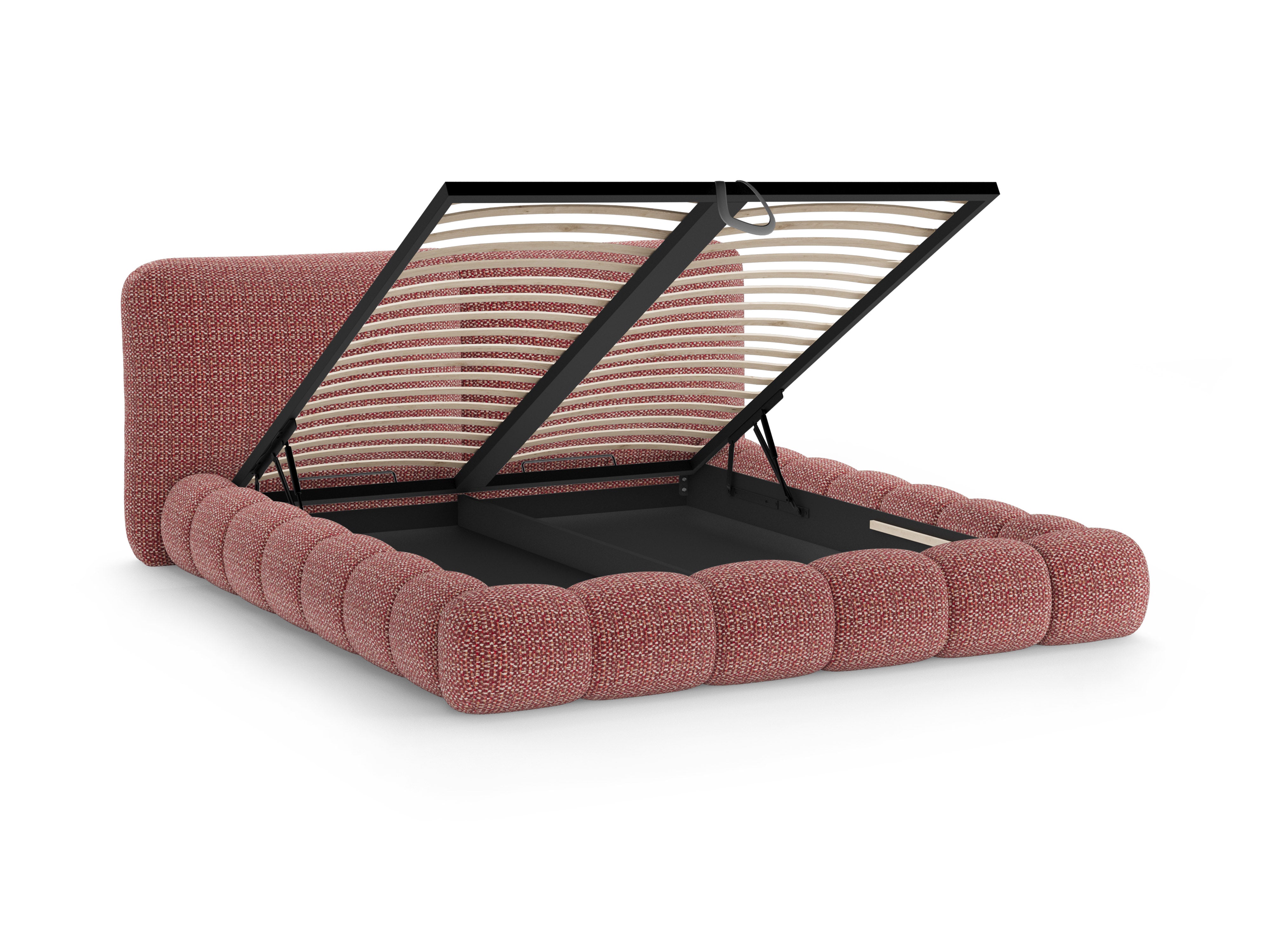 SOLANGE Bed Red Mélange