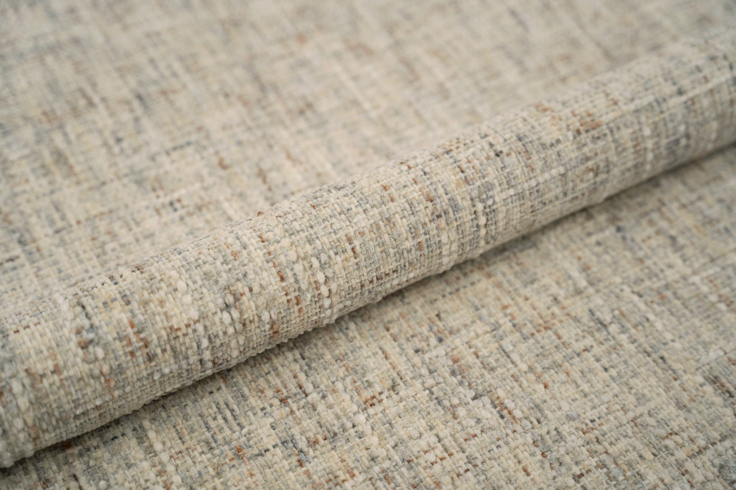 MURADA Bed Gray Beige Mélange Chenille