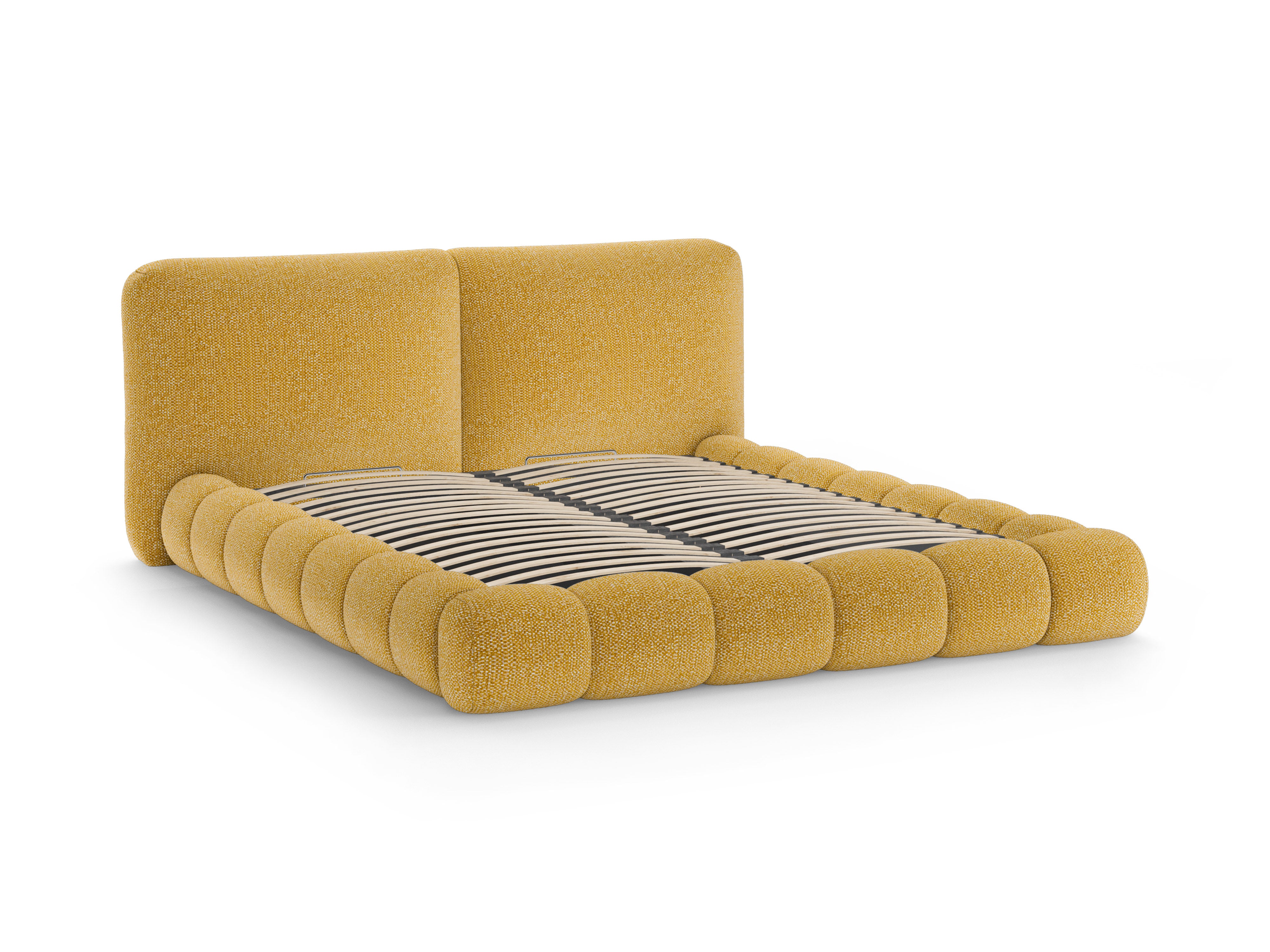 SOLANGE Bed Mustard Melange