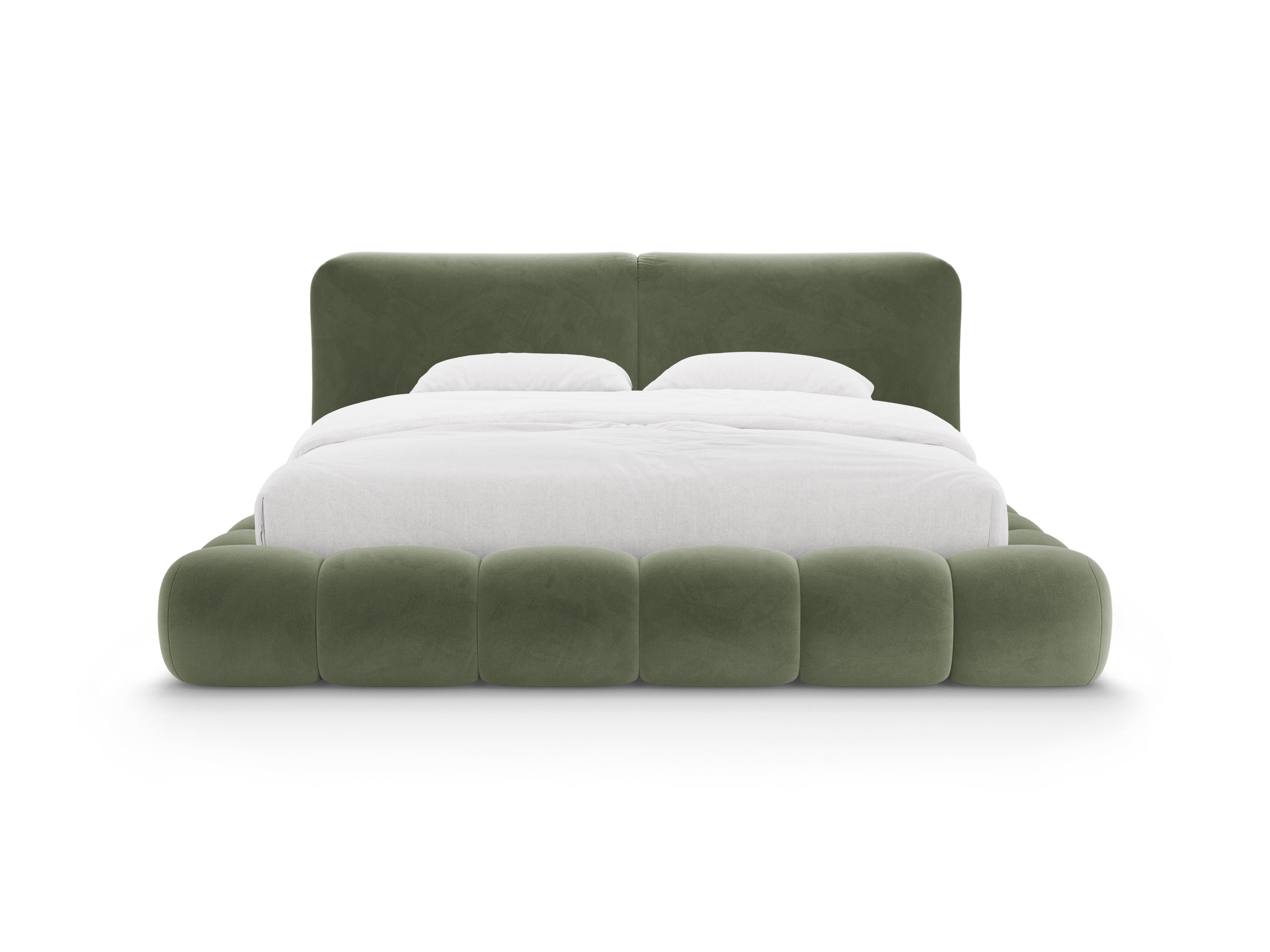 Velvet Bed SOLANGE Green