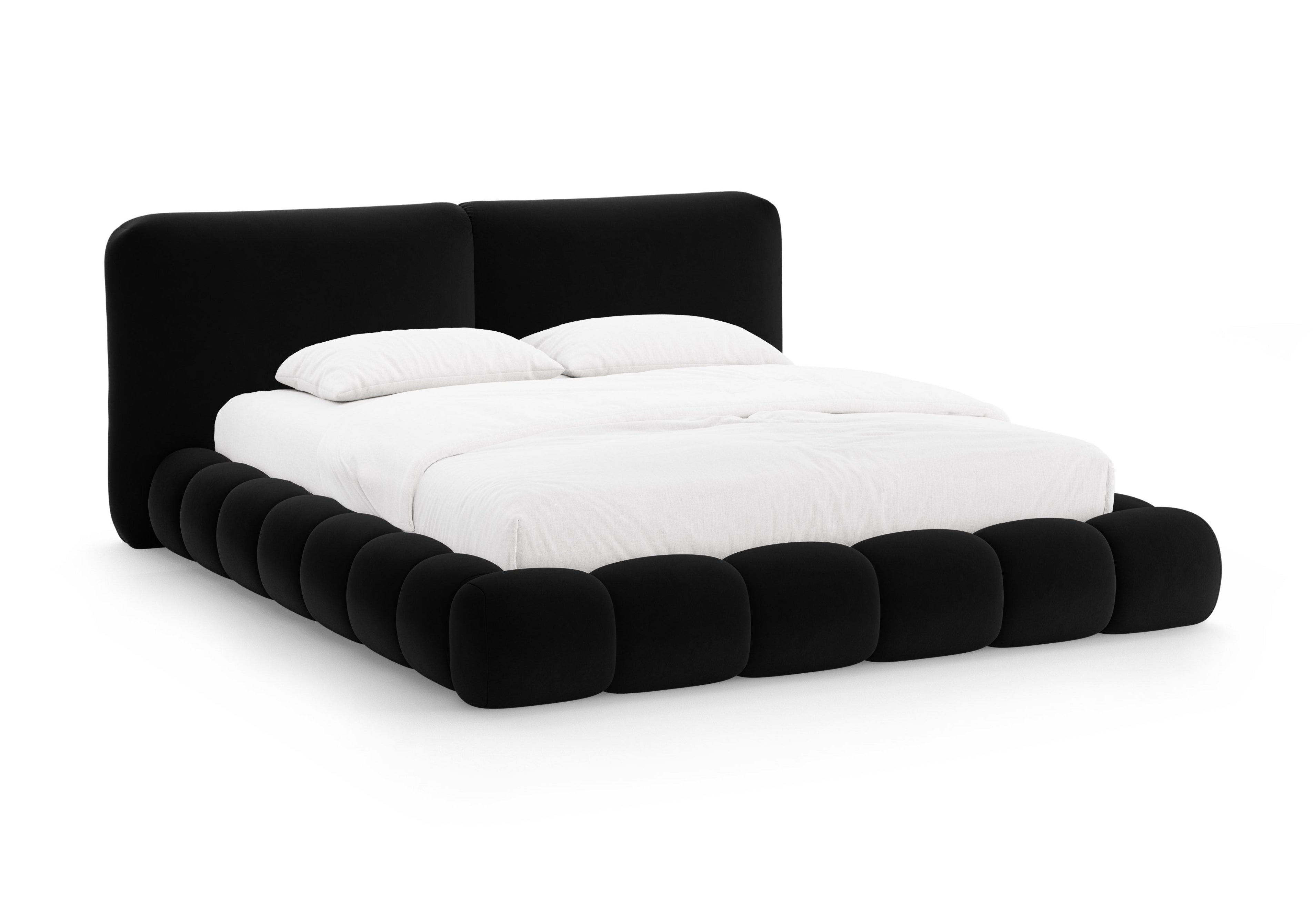Velvet Bed SOLANGE Black