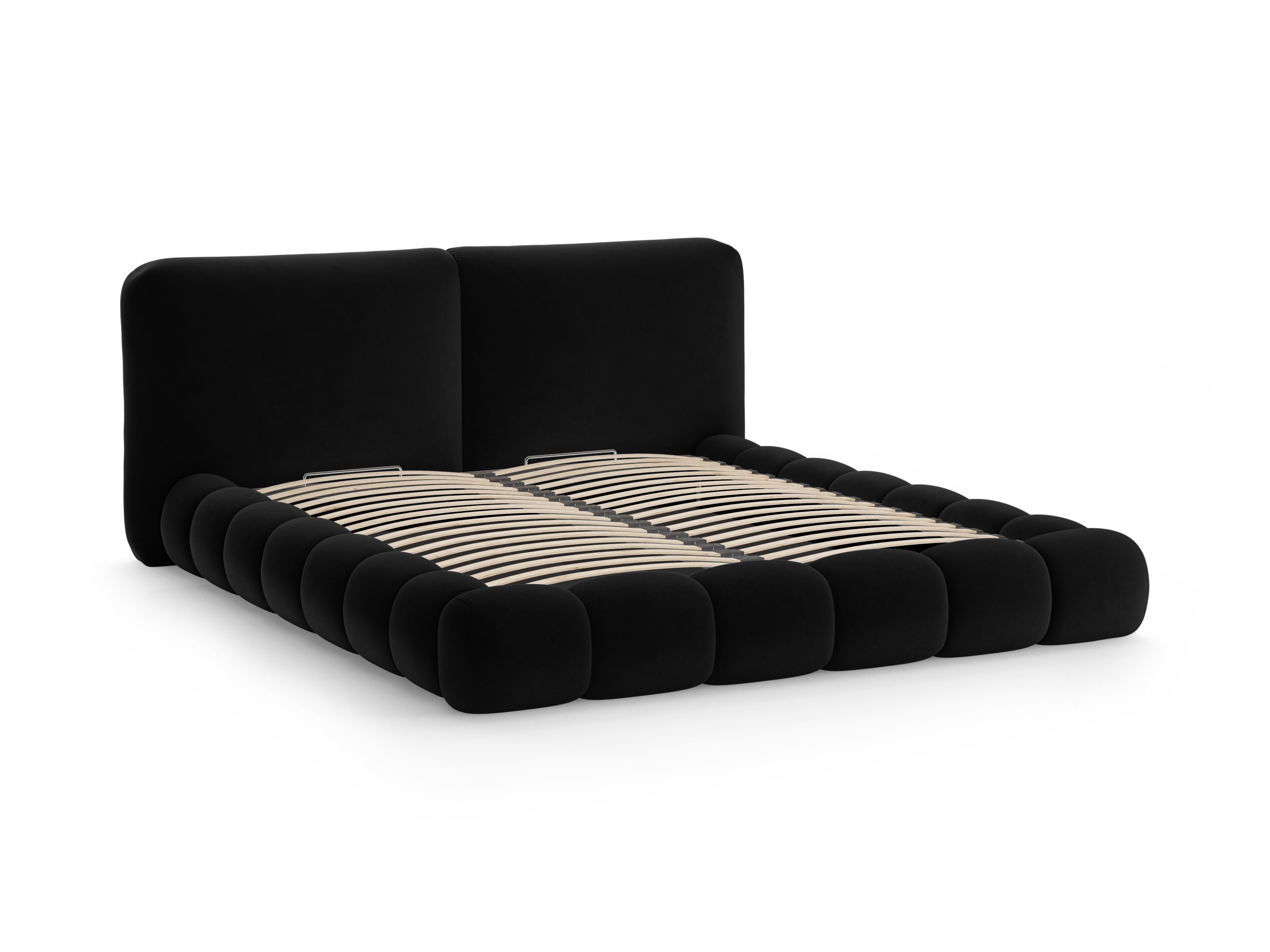Velvet Bed SOLANGE Black