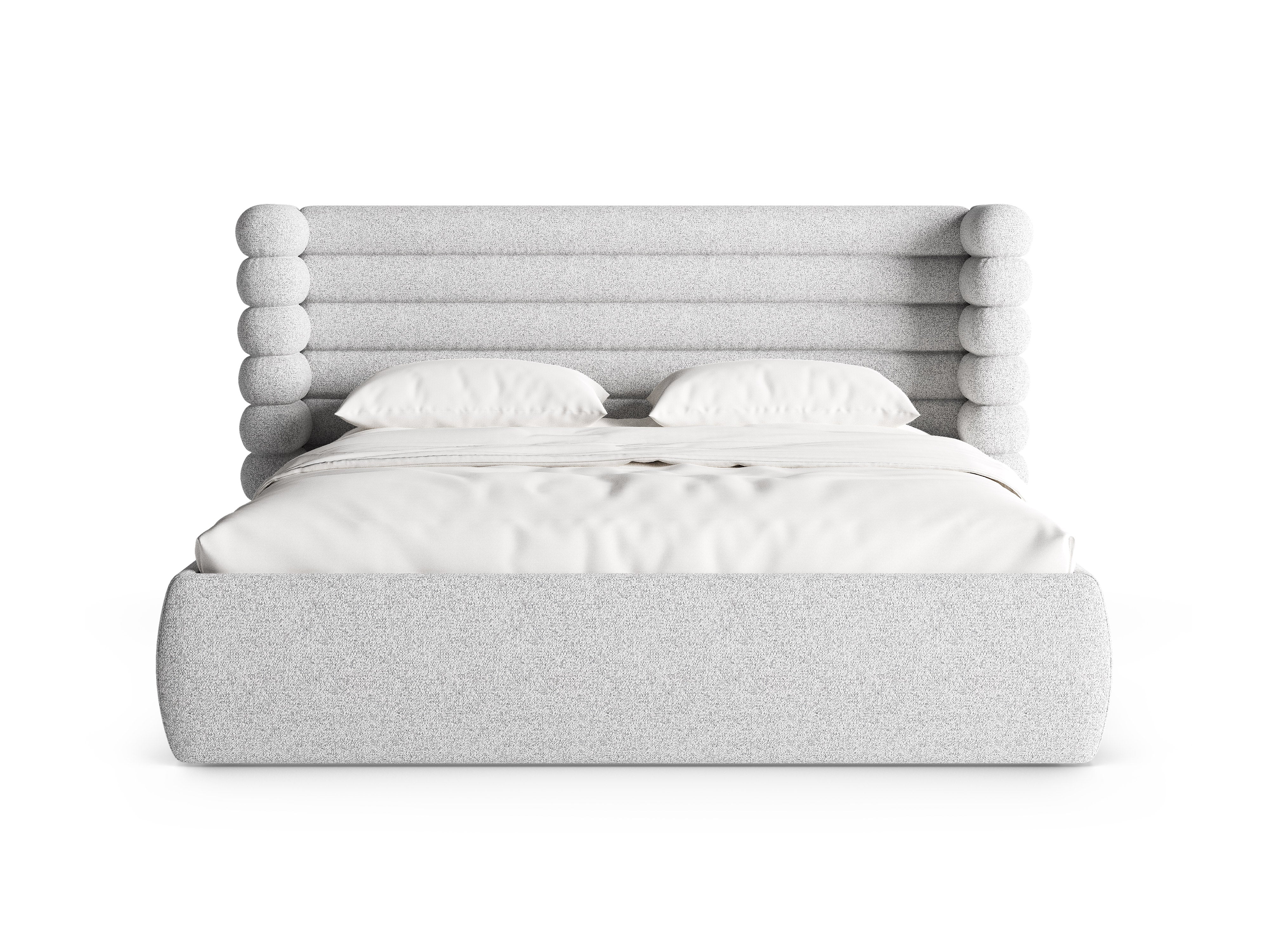 MOUNT Bed Light Gray Mélange