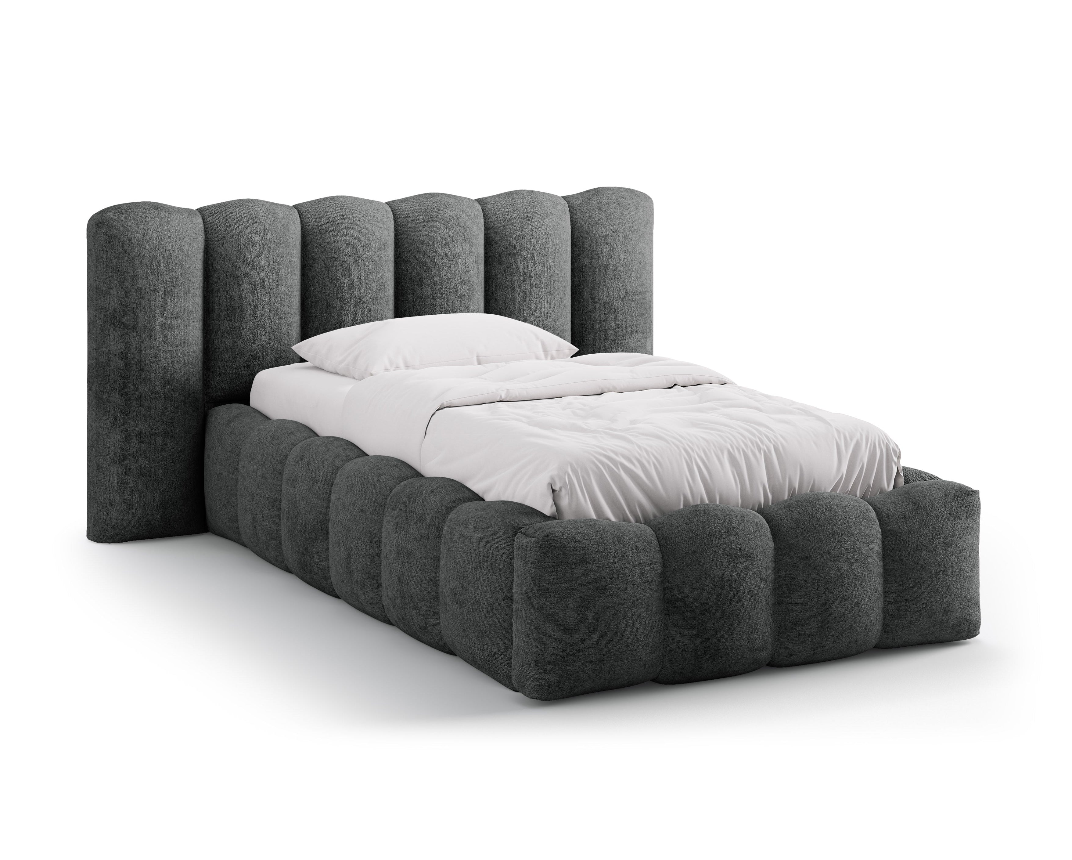 LUPINE Bed Dark Gray Chenille