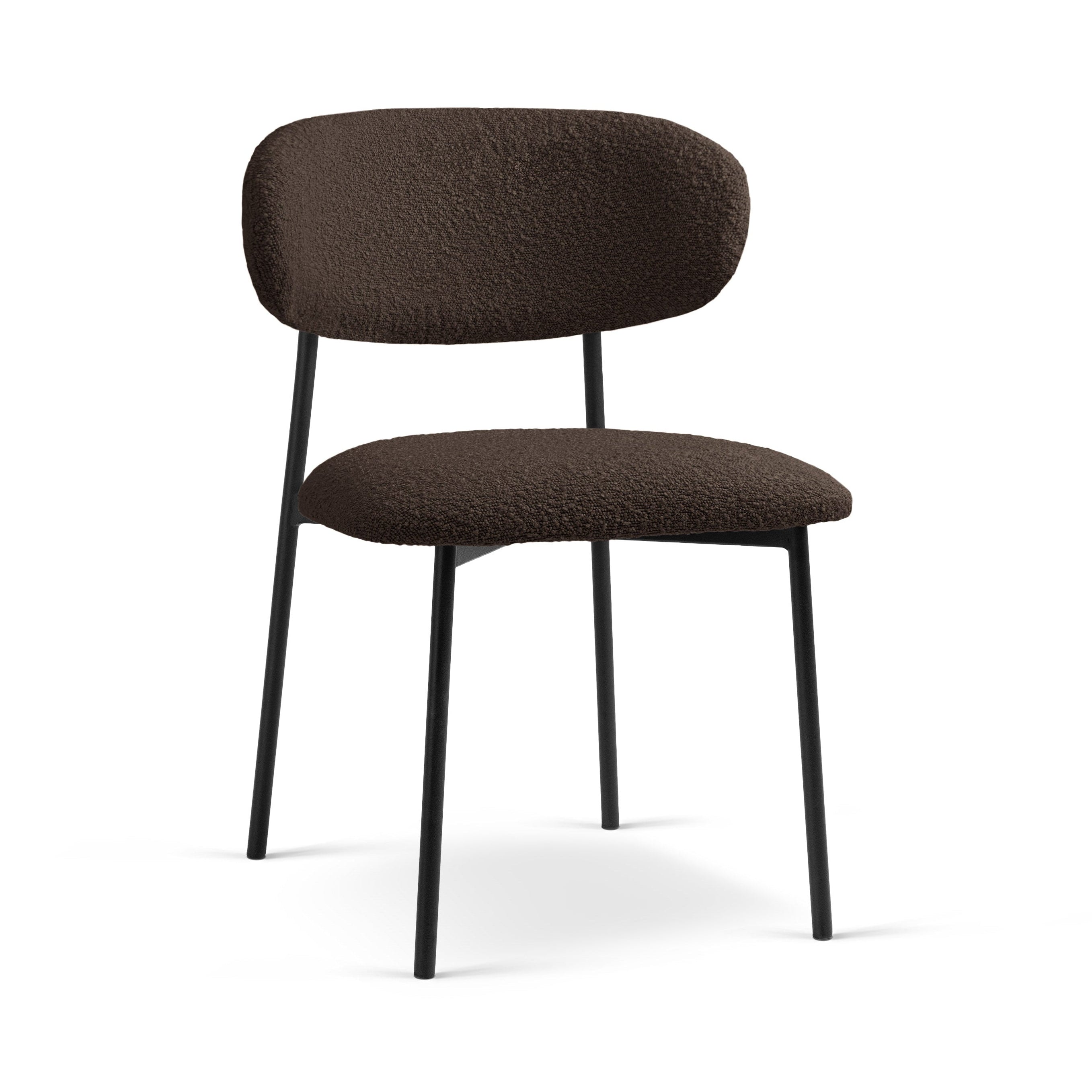 NINA Chair brown boucle