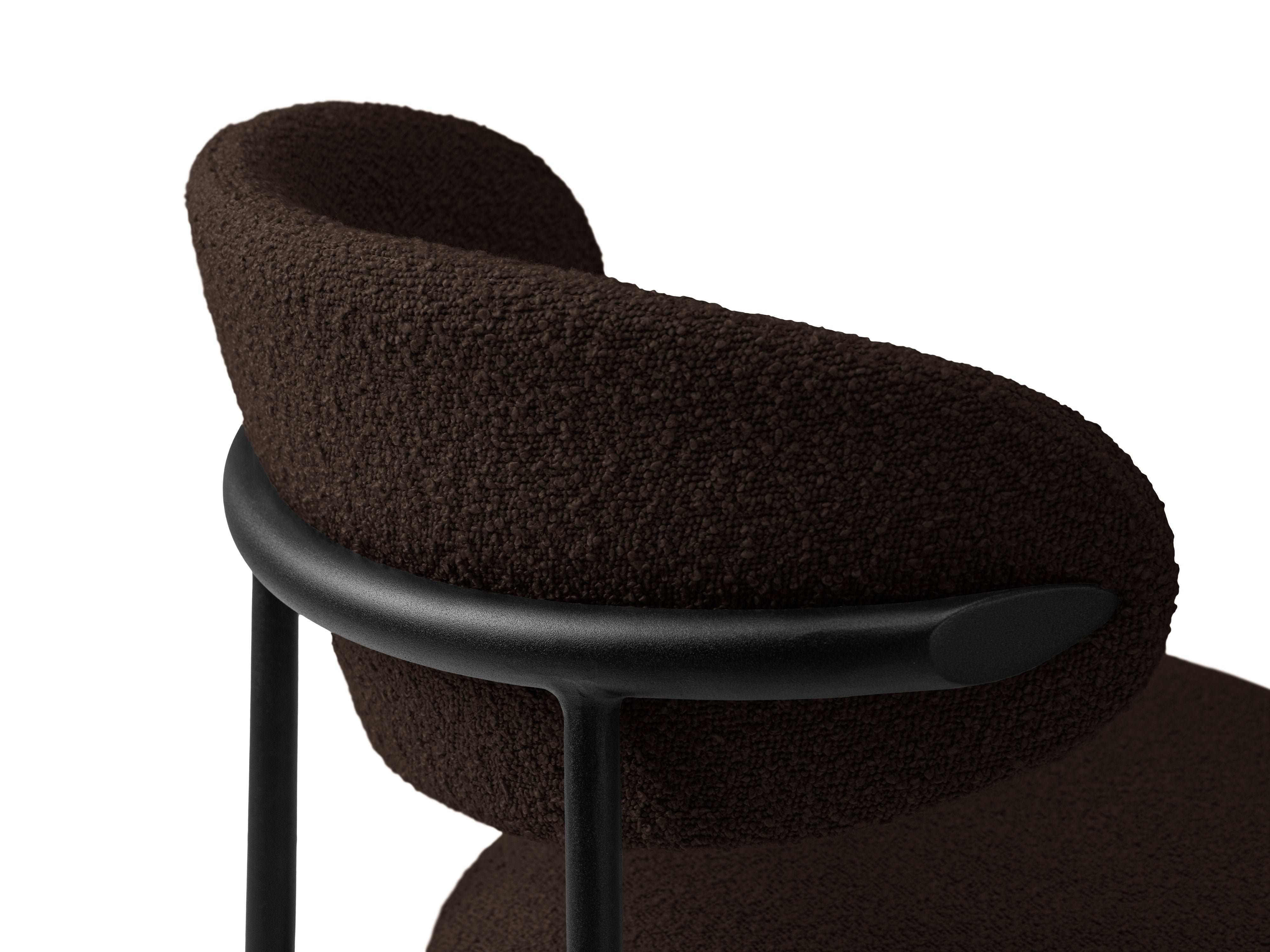NINA Chair brown boucle