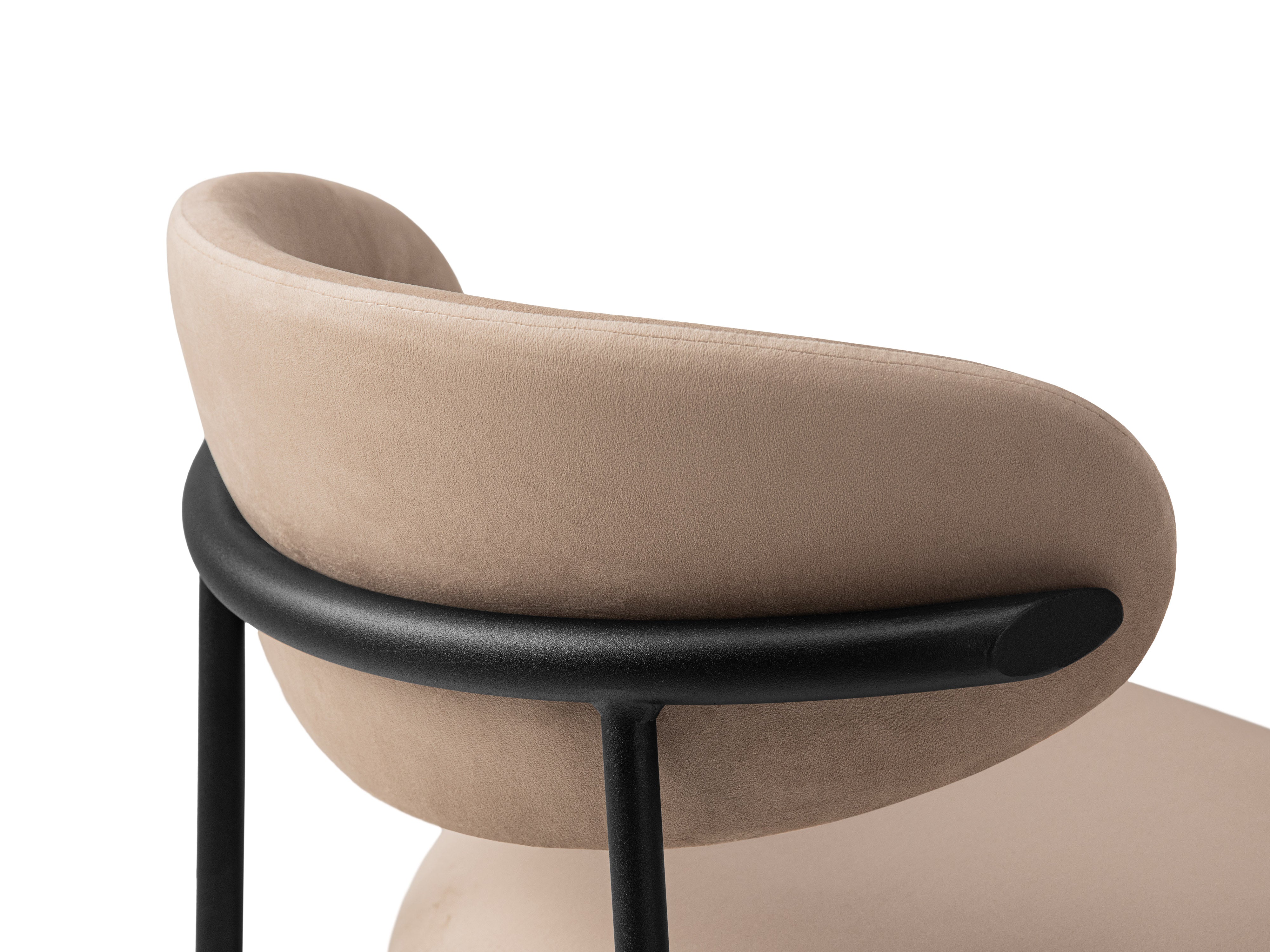 NINA Chair Almond Beige Velvet