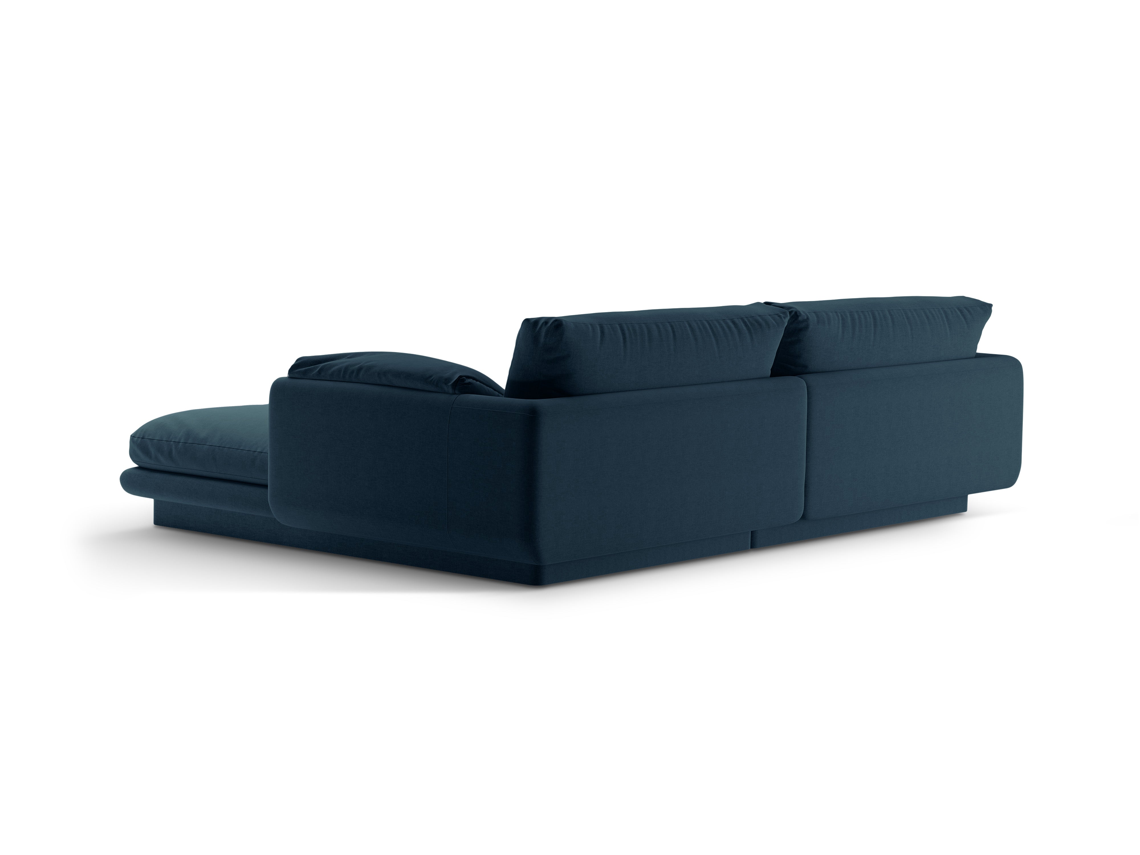 Left-handed 3-person corner Torino navy blue