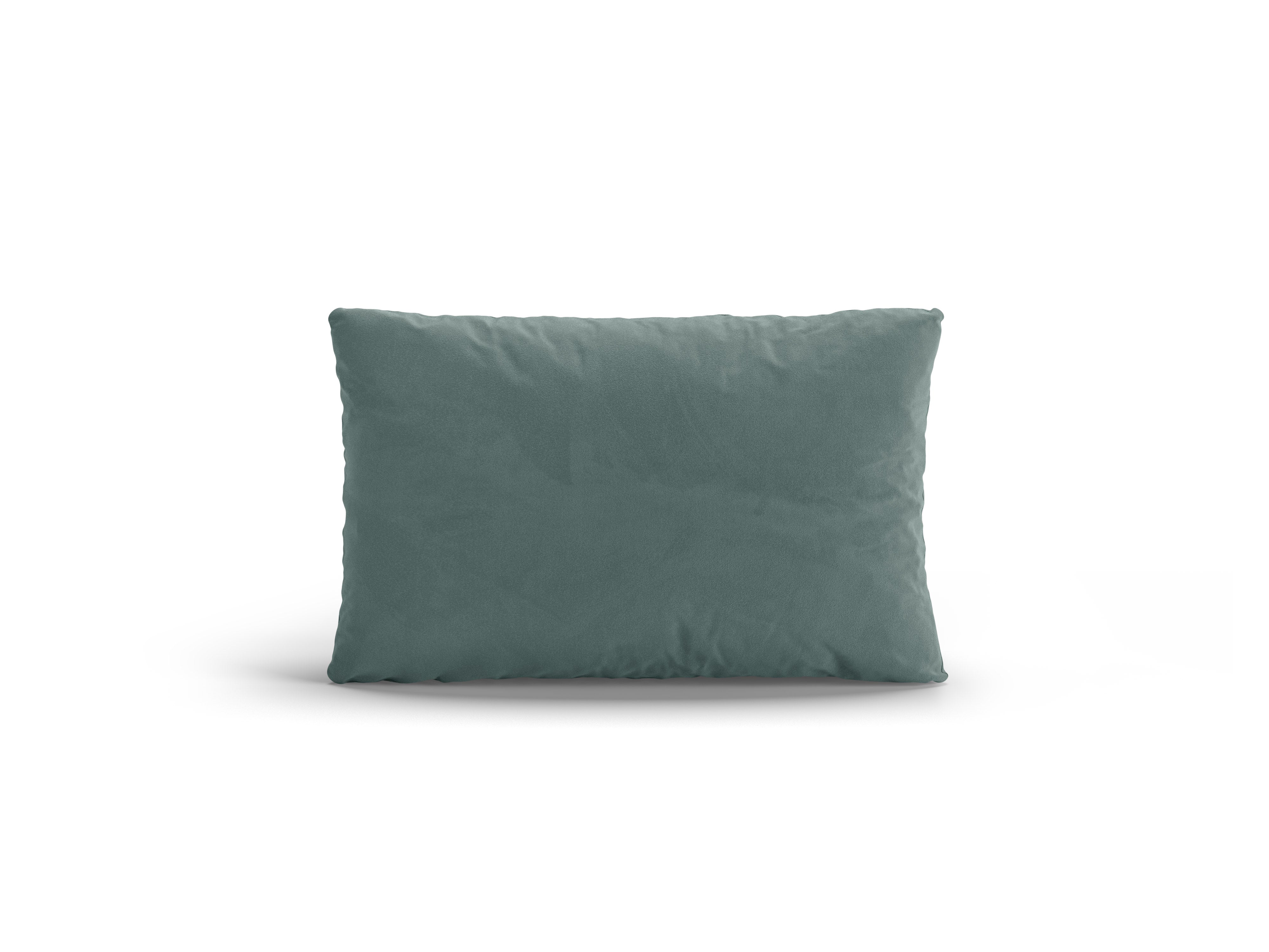 Velvet Cushion POPPY Light Blue