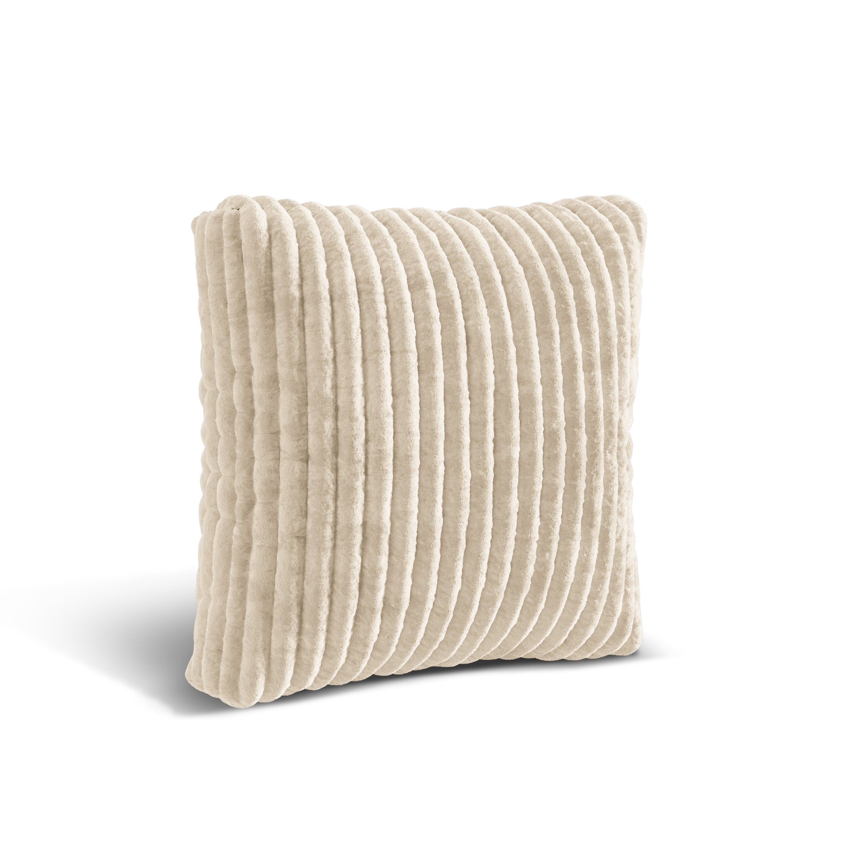 Polštář MARTINA jasně béžový kordurovým