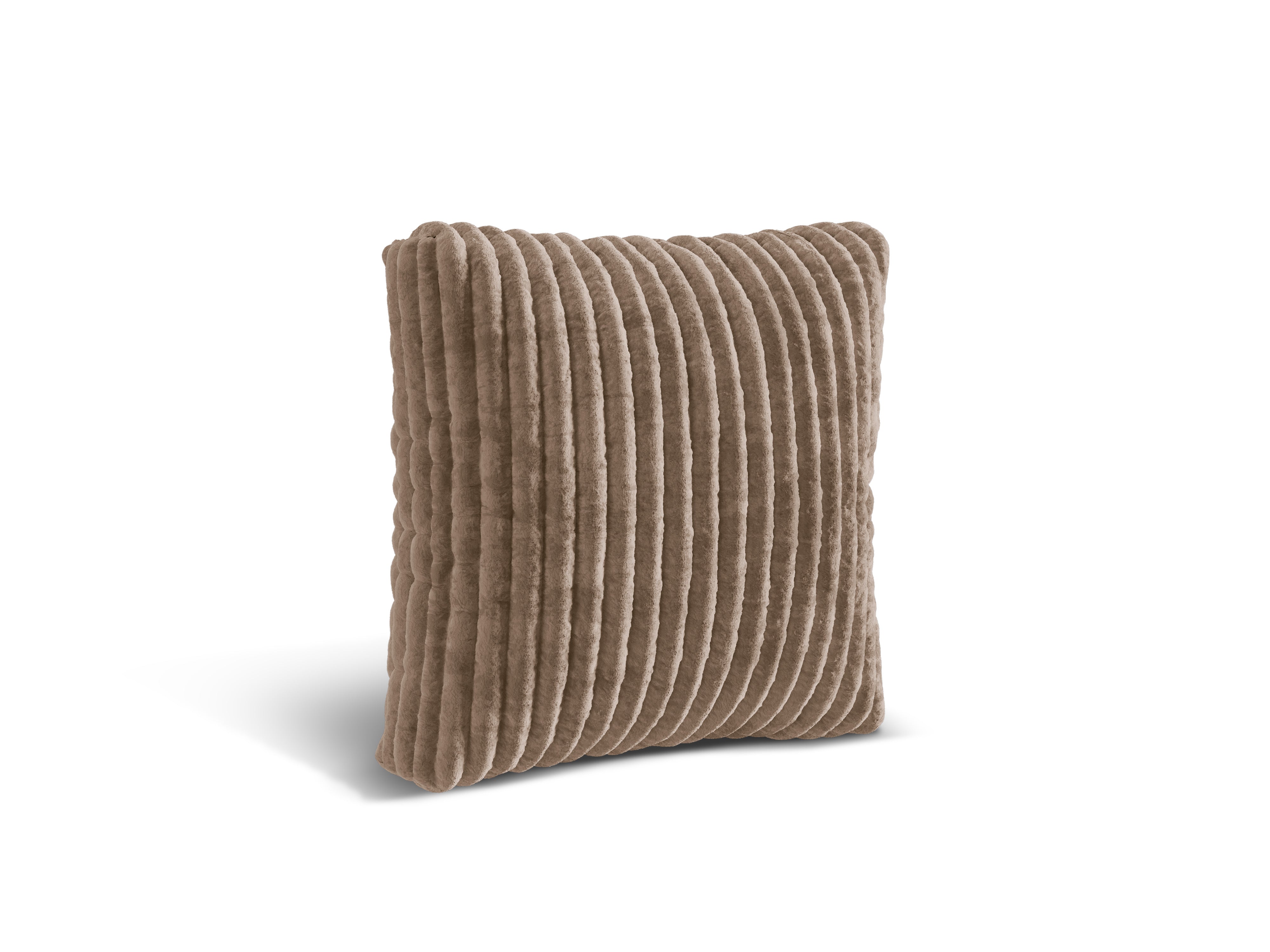 Polštář MARTINA tmavě béžový kordurovým materiálem