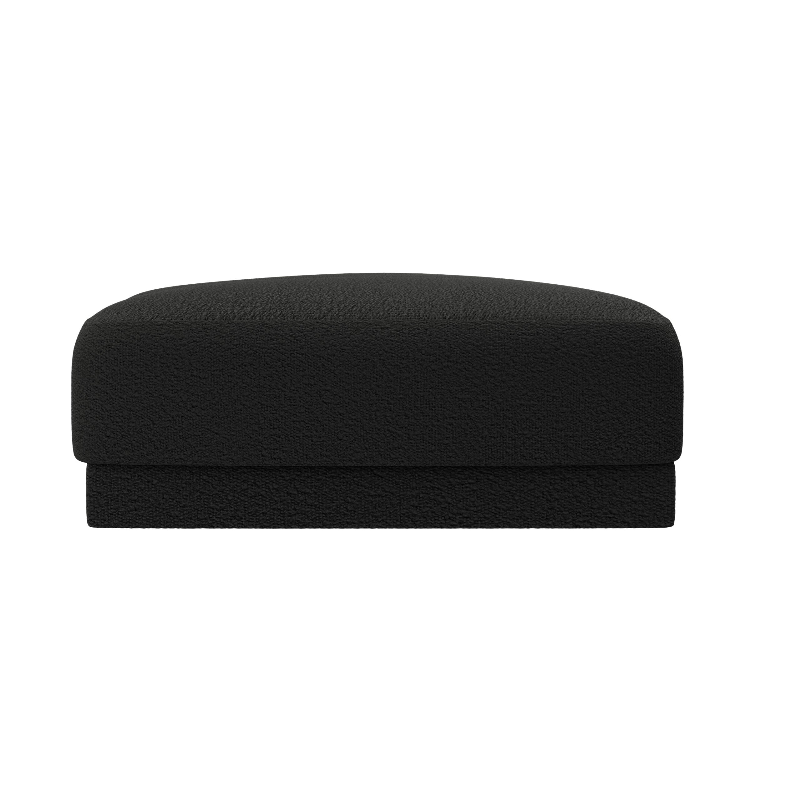 MILEY Puff Black Boucle