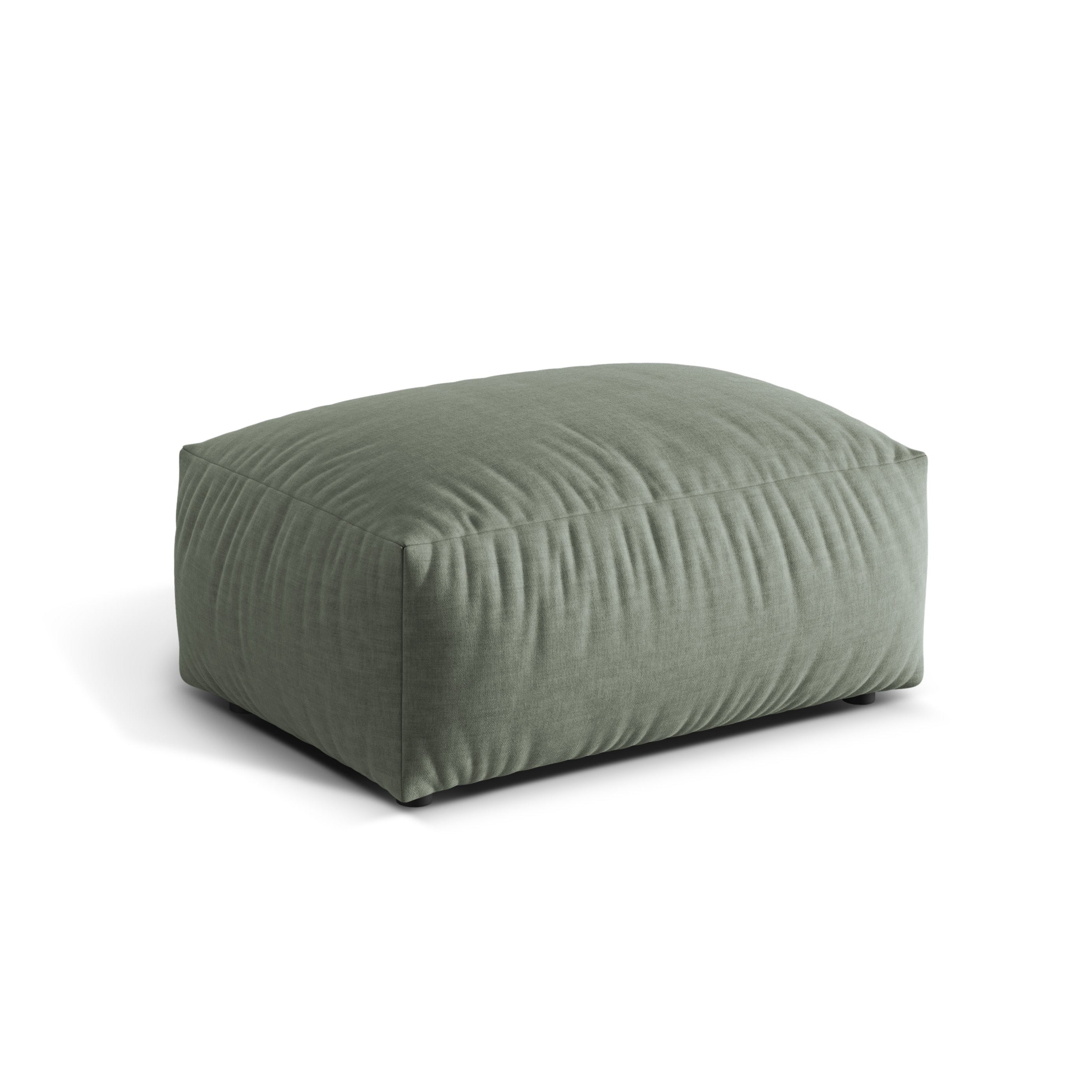 Green olive martin pouf