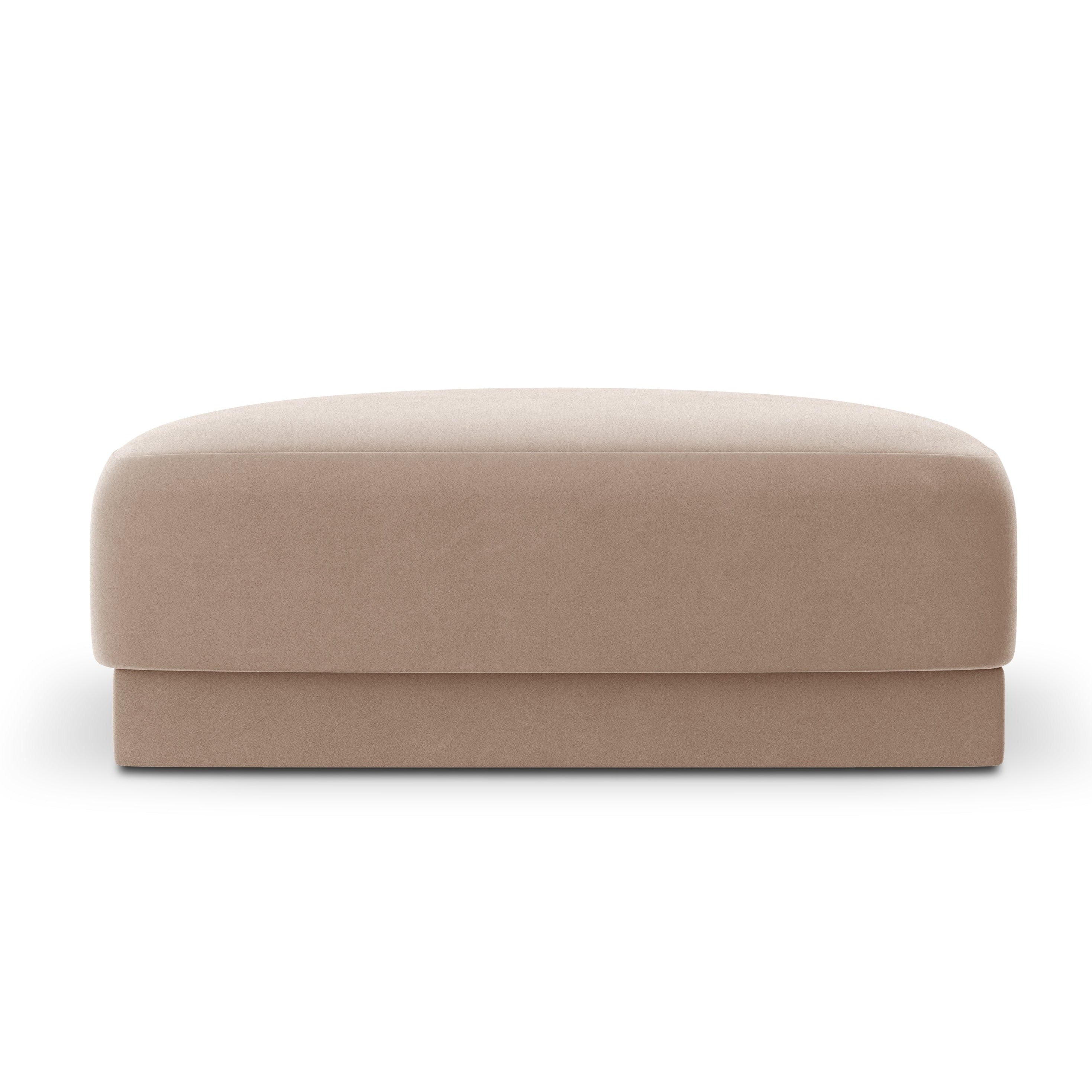 Puf aksamitny MILEY cappuccino Micadoni Eye on Design
