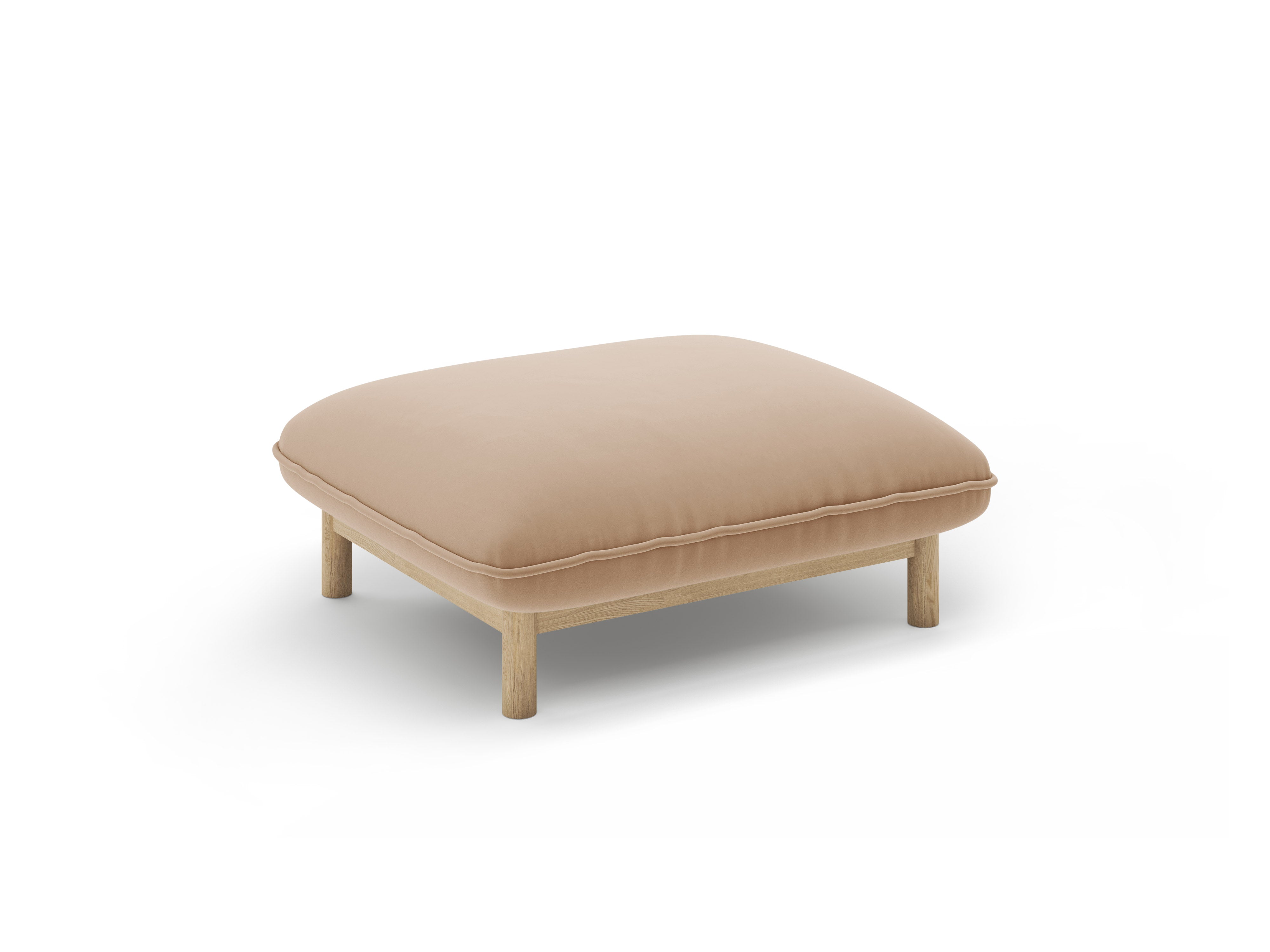 ADA sand velvet pouf