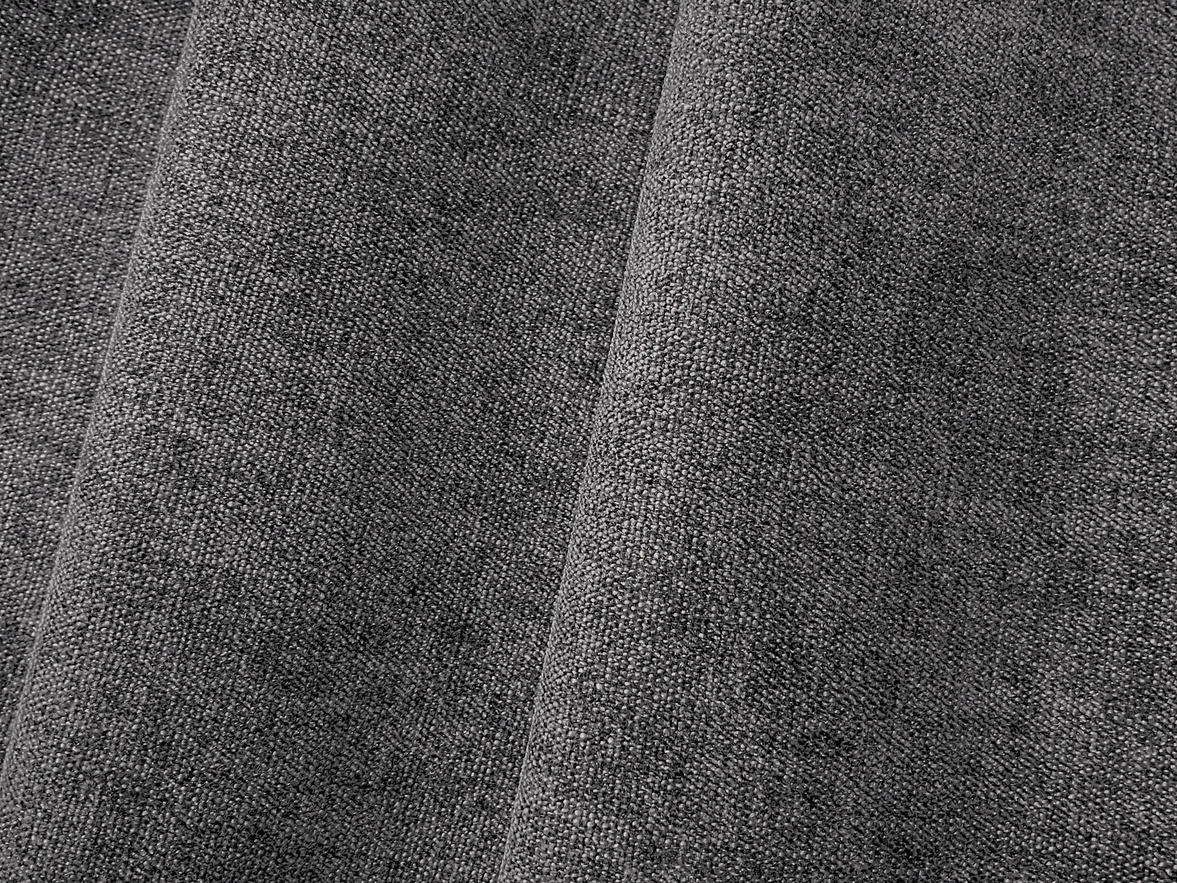 4-seater modular corner sofa right-hand BLOOM gray chenille