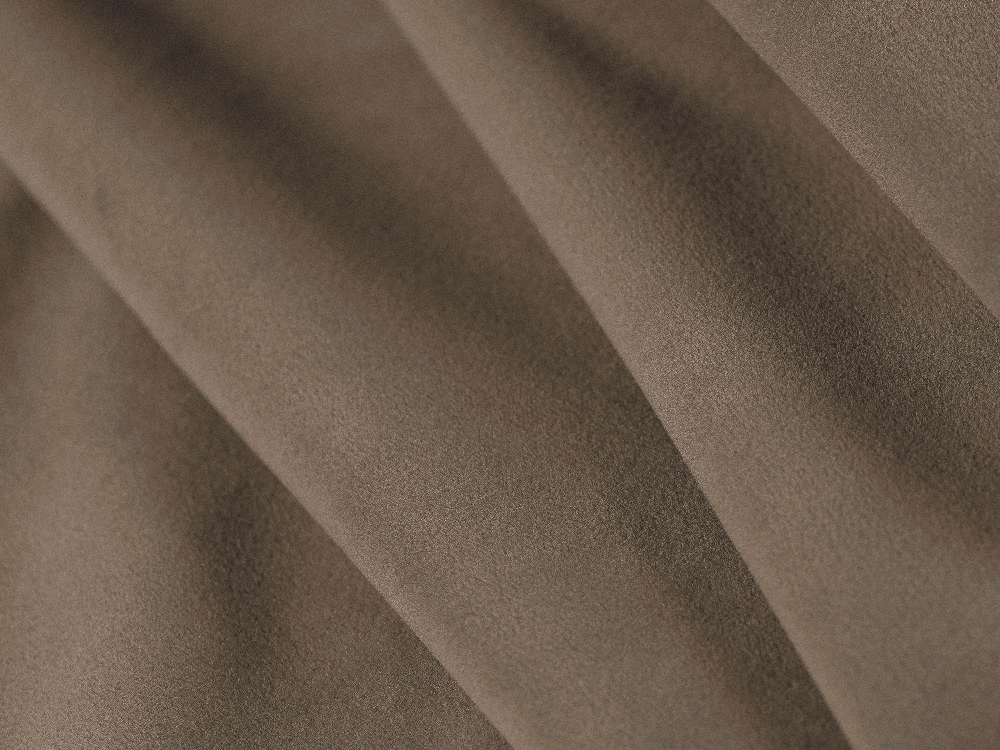 Right-facing velvet corner sofa ADA light brown
