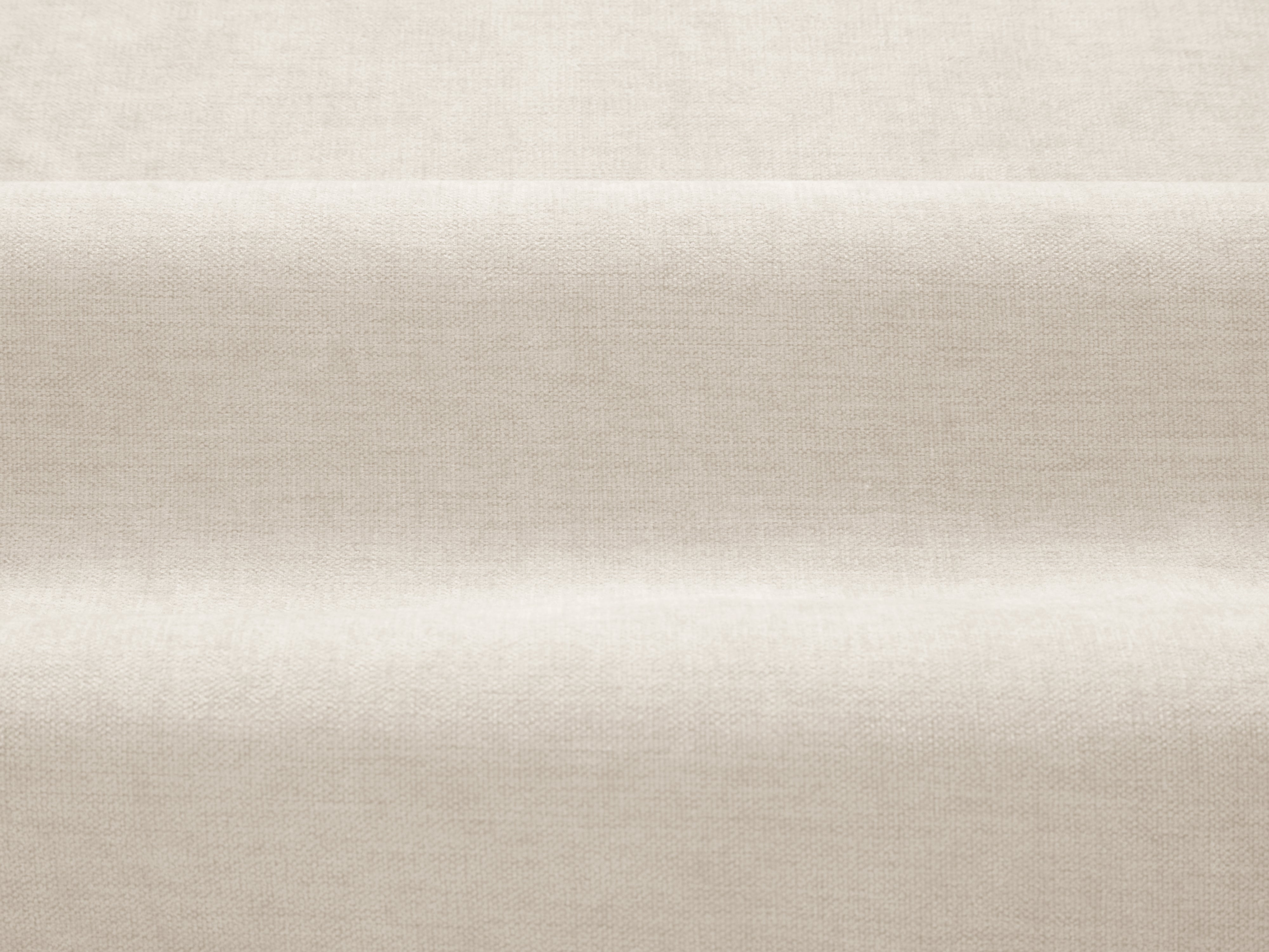 Pravostranný rohový gauč ADA slonová kost s šenilovým potahem