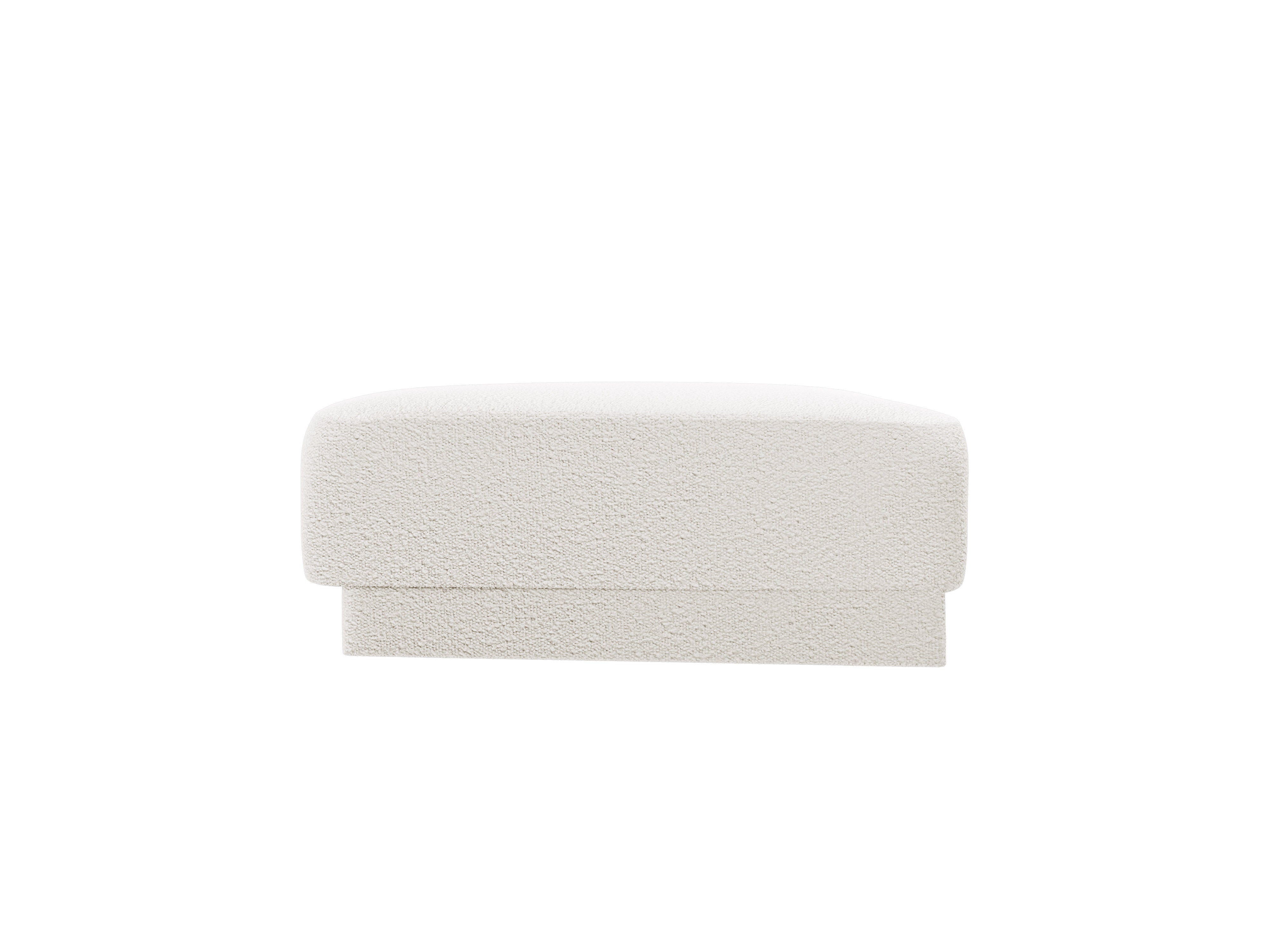 Puf / modul MILEY bílý boucle