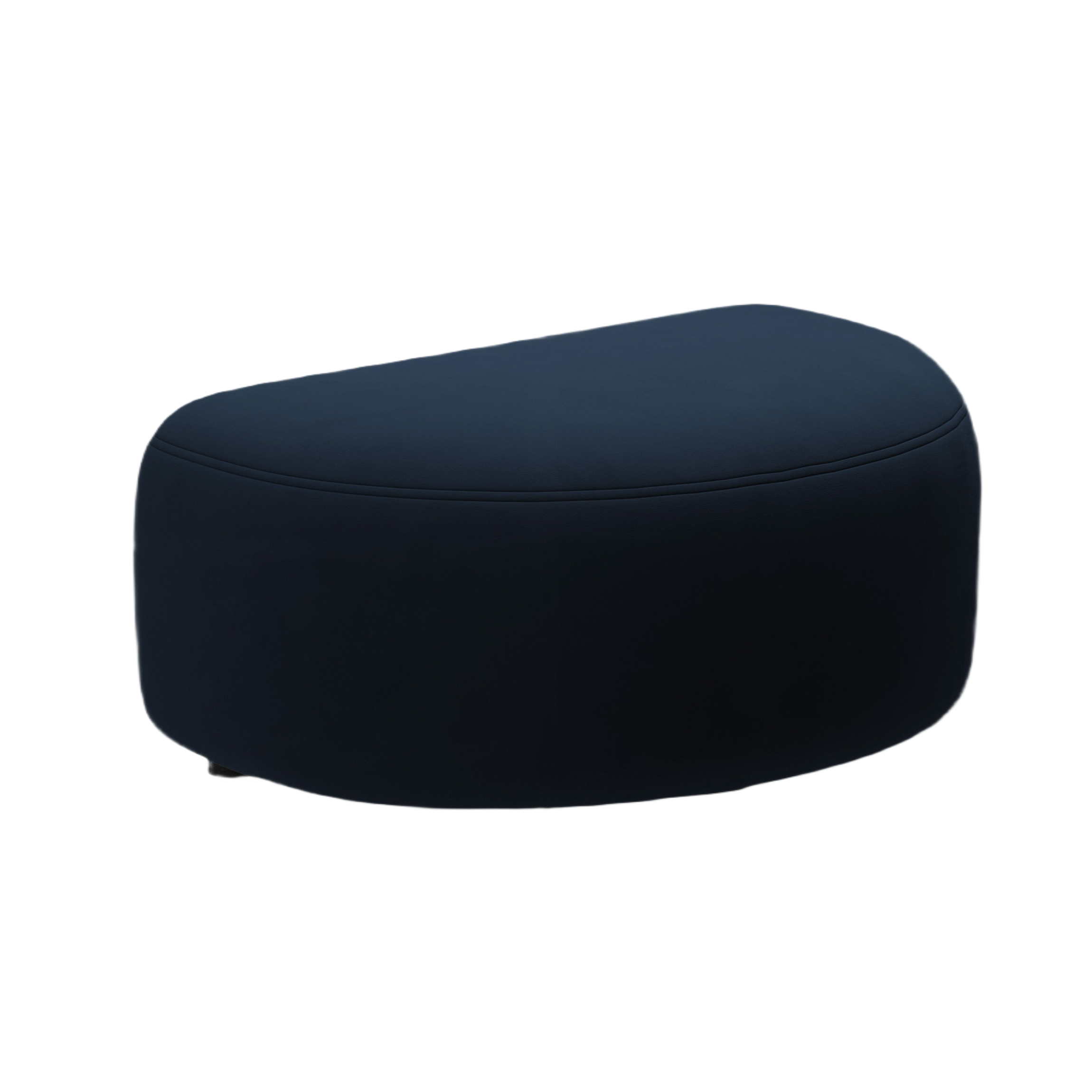 Velvet Pouf KATE Royal Blue