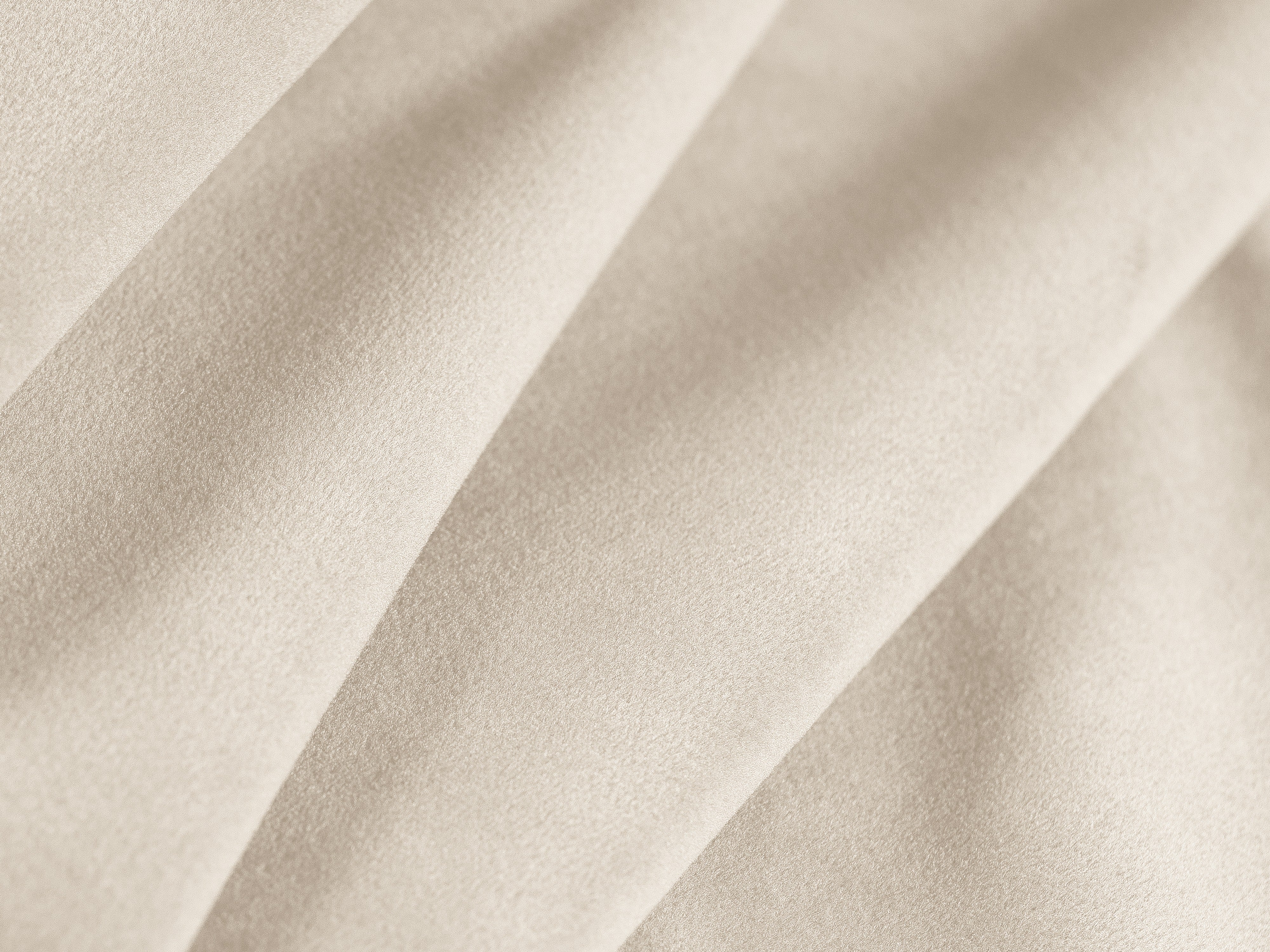 Sametový rohový gauč pro 6 osob pravý MILEY béžový