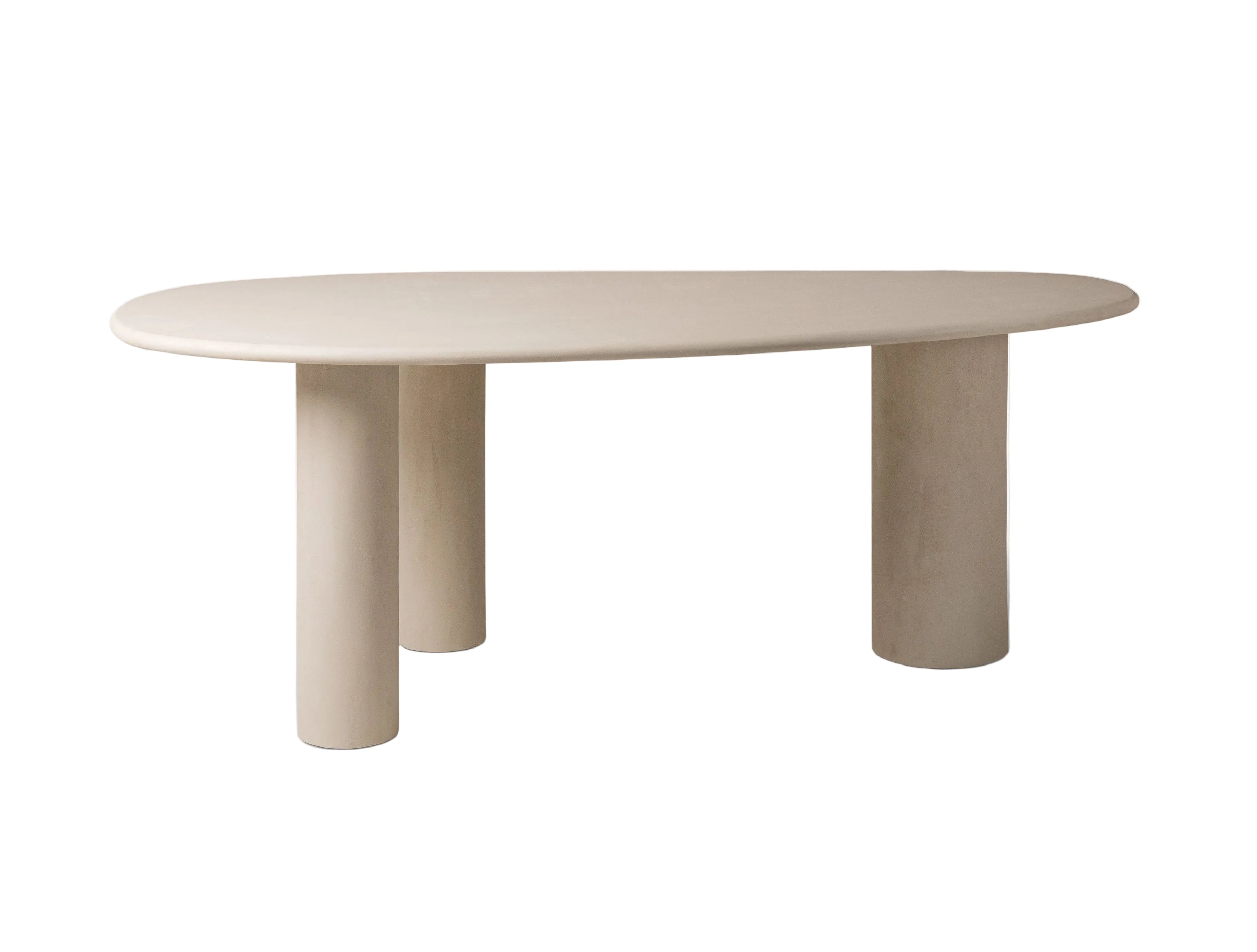 MEL Dining Table Broken White
