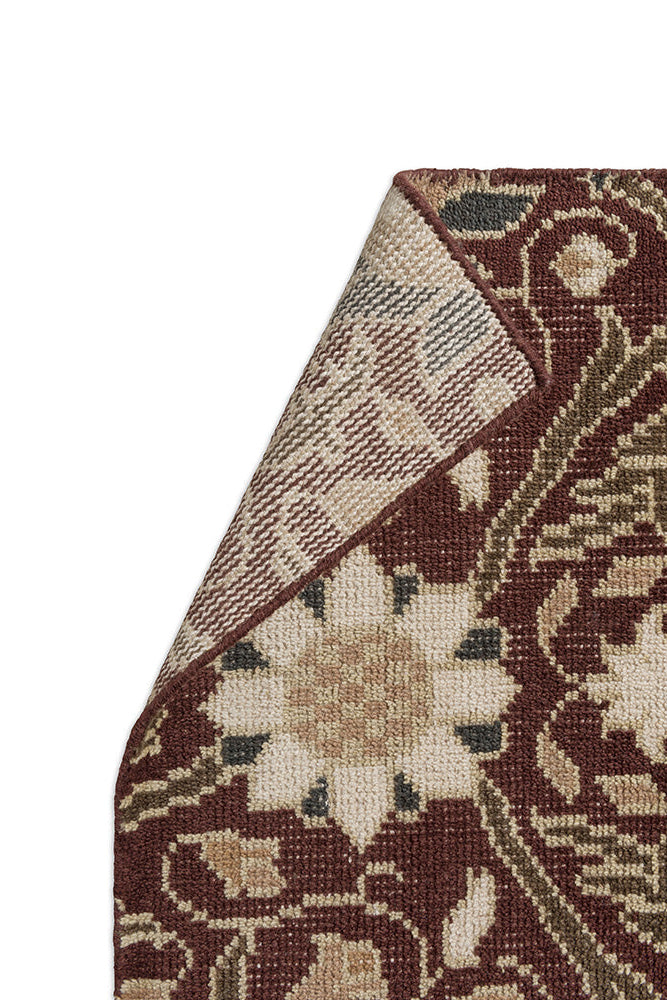 Koberec MONTREAL RUSSET bordovo-bežový