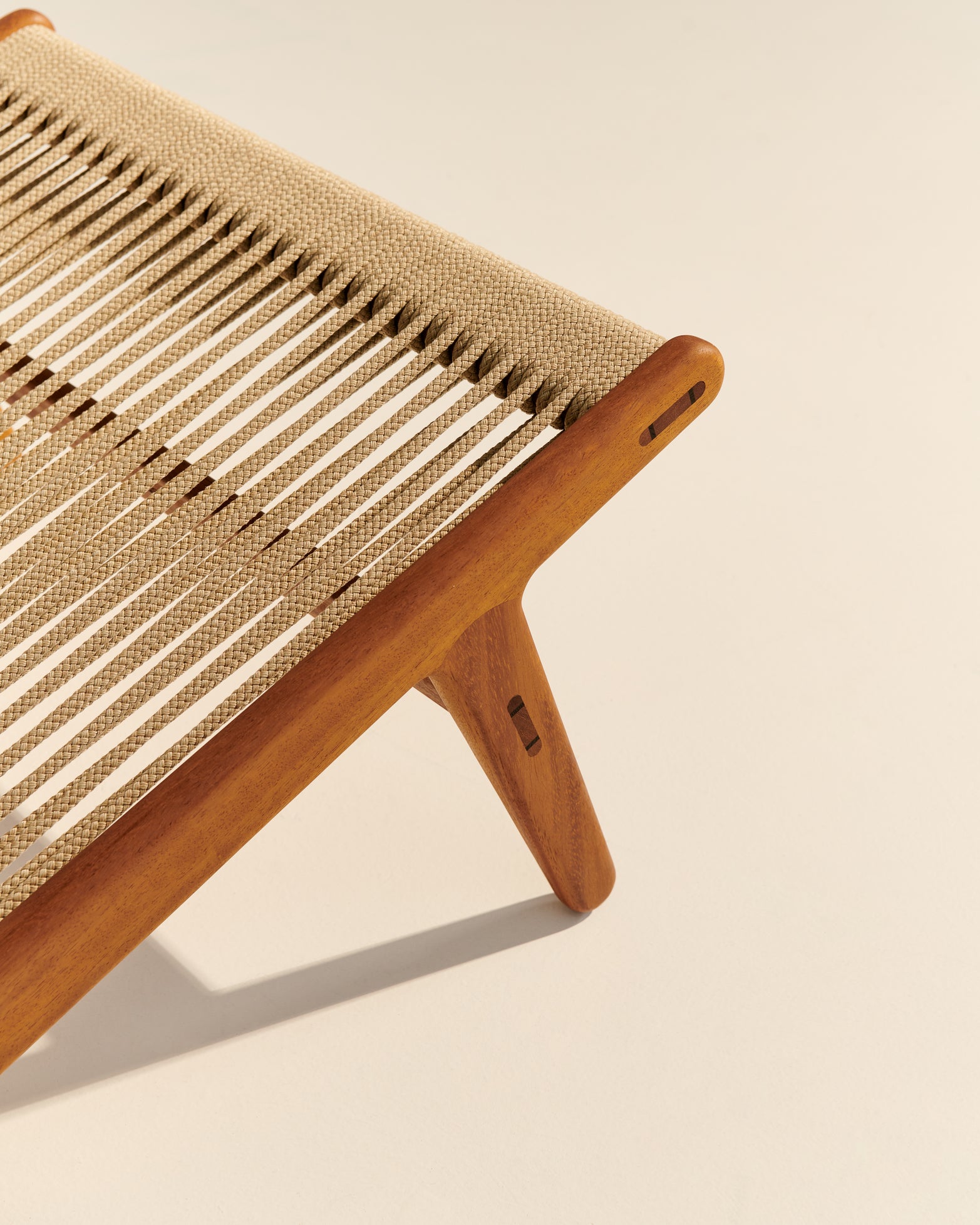 MR01 Iroko Wood Garden Armchair