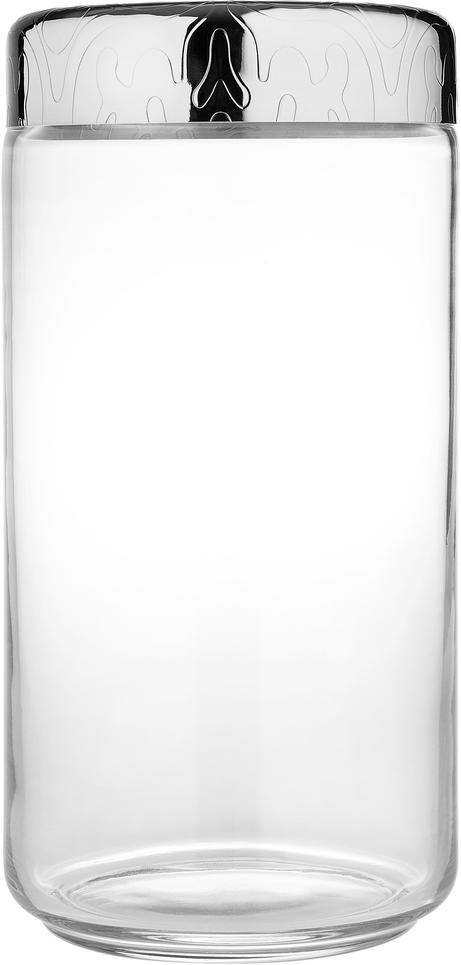 Kuchyňský kontejner DRESSED sklo a nerezová ocel